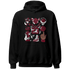 High White Team Red 1s Hoodie Match Neclaces Number 23 - NastyJamz