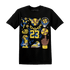 Low OG Canary TVSC 1s T Shirt Match Neclaces Number 23 - NastyJamz