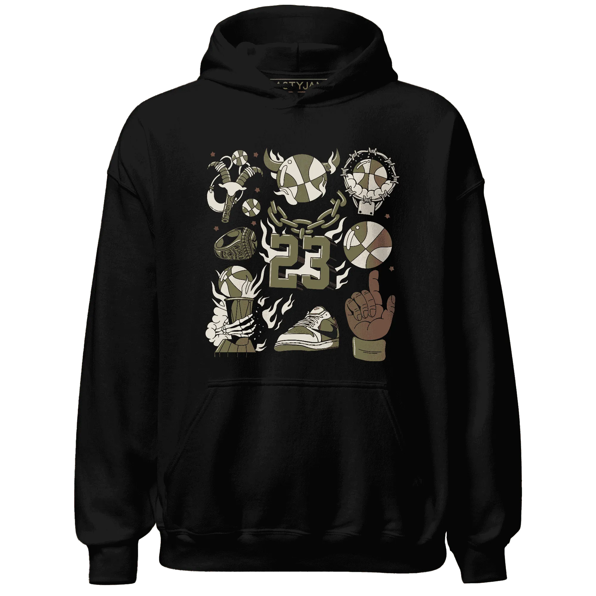 Medium-Olive-1s-NastyJamz-Hoodie-Match-Neclaces-Number-23