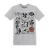 Wolf-Grey-1s-T-Shirt-Match-Neclaces-Number-23