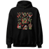 AM-90-Dark-Sage-Solar-Red-Hoodie-Match-Neclaces-Number-23