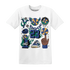 Dunk-Hyper-Royal-Malachite-T-Shirt-Match-Neclaces-Number-23