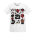 Jumman Jack University Red T Shirt Neclaces Number 23 - NastyJamz