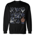 VaporMax-Plus-Midnight-Navy-White-Metallic-Silver-Sweatshirt-Match-Neclaces-Number-23