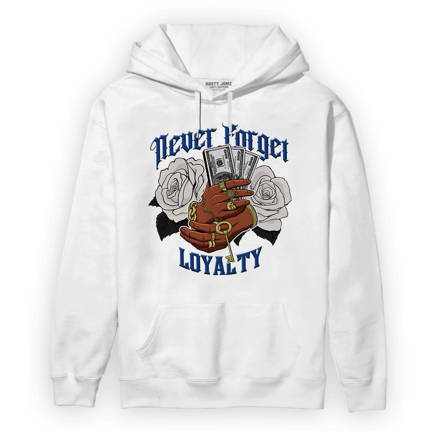 Air Max 1 86 Royal Hoodie Match Never Forget Loyalty - NastyJamz