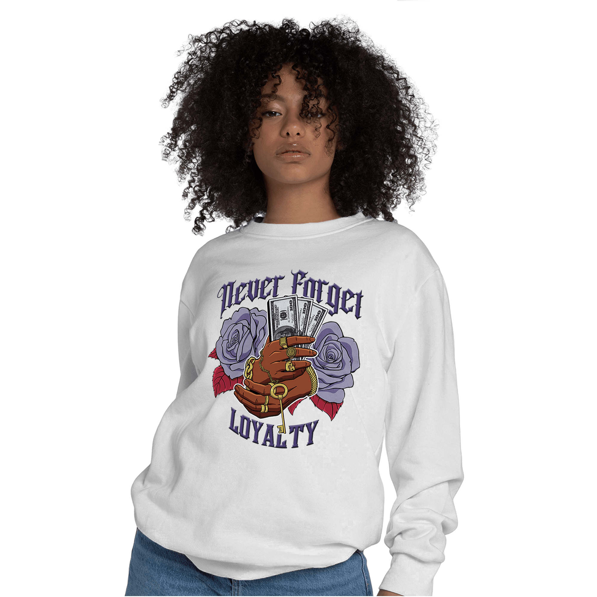 Dunk Low Plum Sweatshirt Match Never Forget Loyalty - NastyJamz