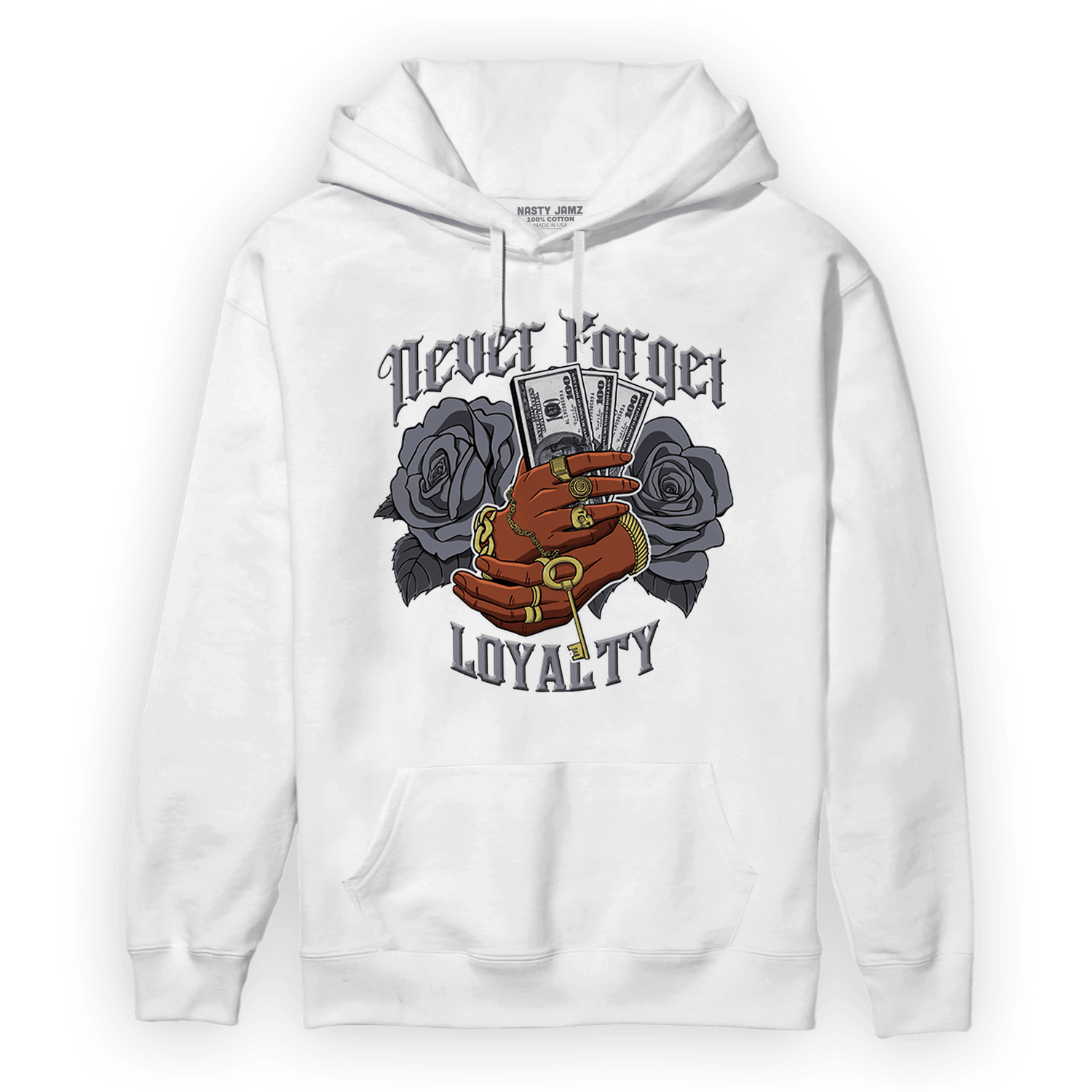 Stealth 14s Hoodie Match Never Forget Loyalty - NastyJamz