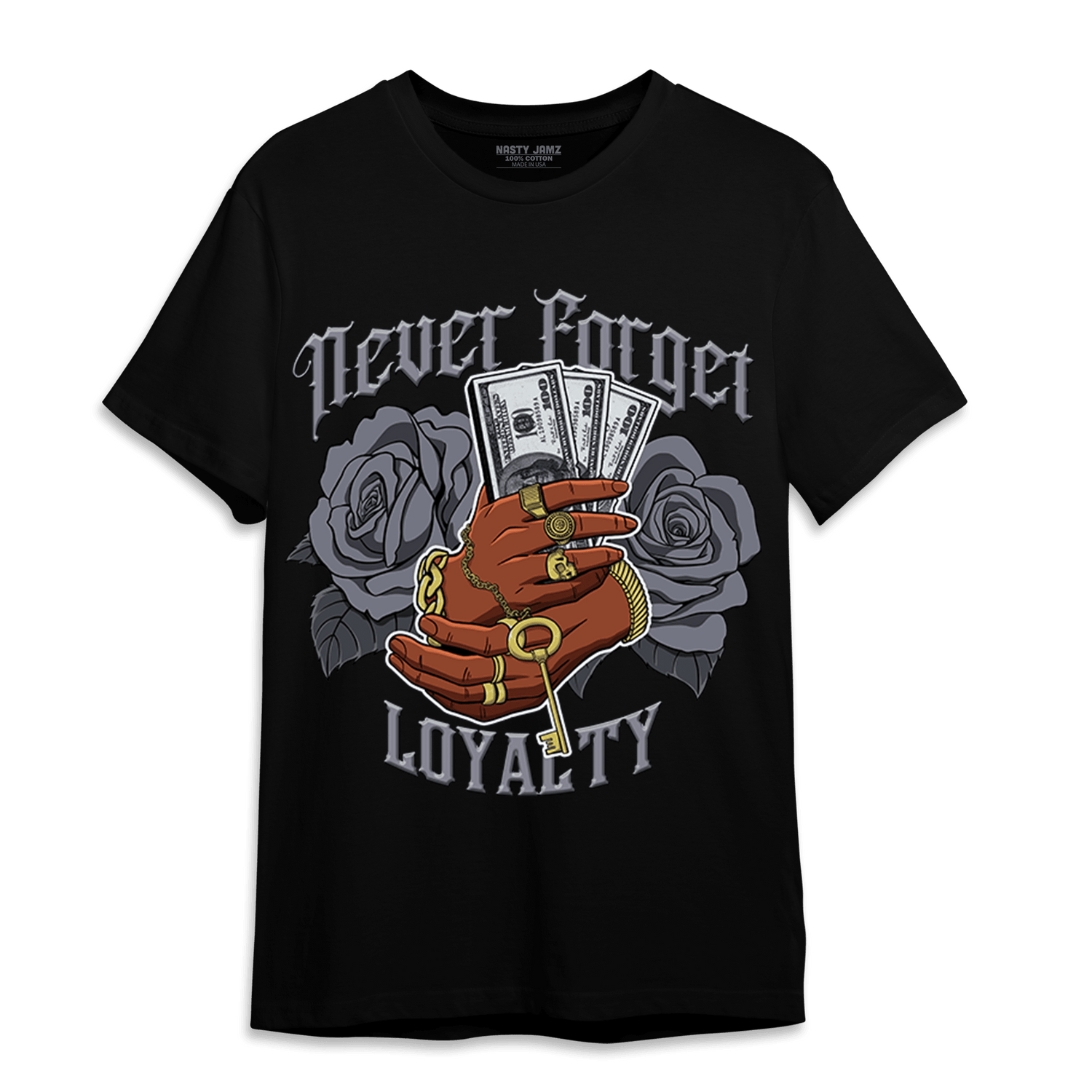 Stealth 14s T Shirt Match Never Forget Loyalty - NastyJamz