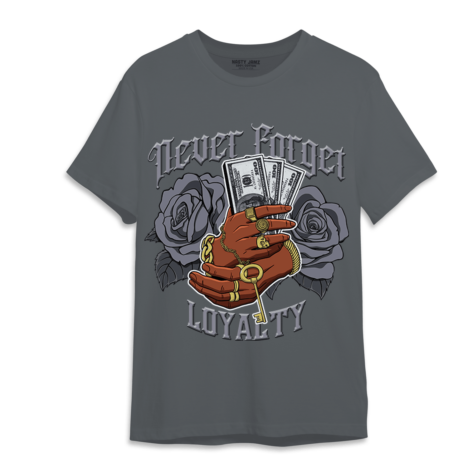 Stealth 14s T Shirt Match Never Forget Loyalty - NastyJamz