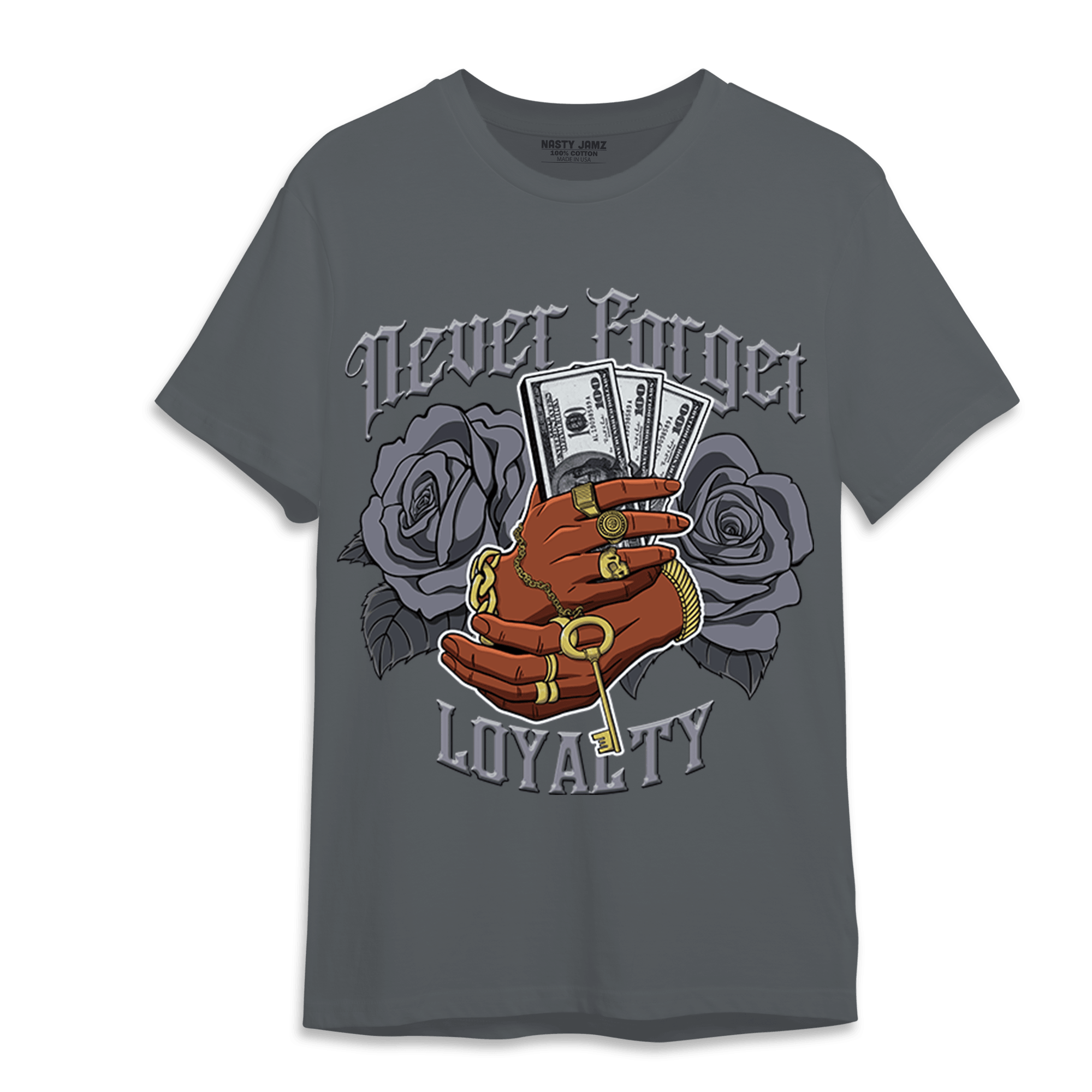 Stealth 14s T Shirt Match Never Forget Loyalty - NastyJamz