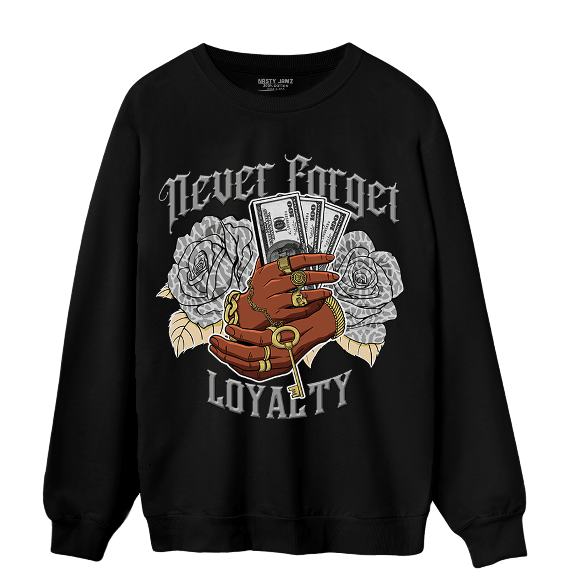 Craft Ivory 3s Sweatshirt Match Never Forget Loyalty - NastyJamz