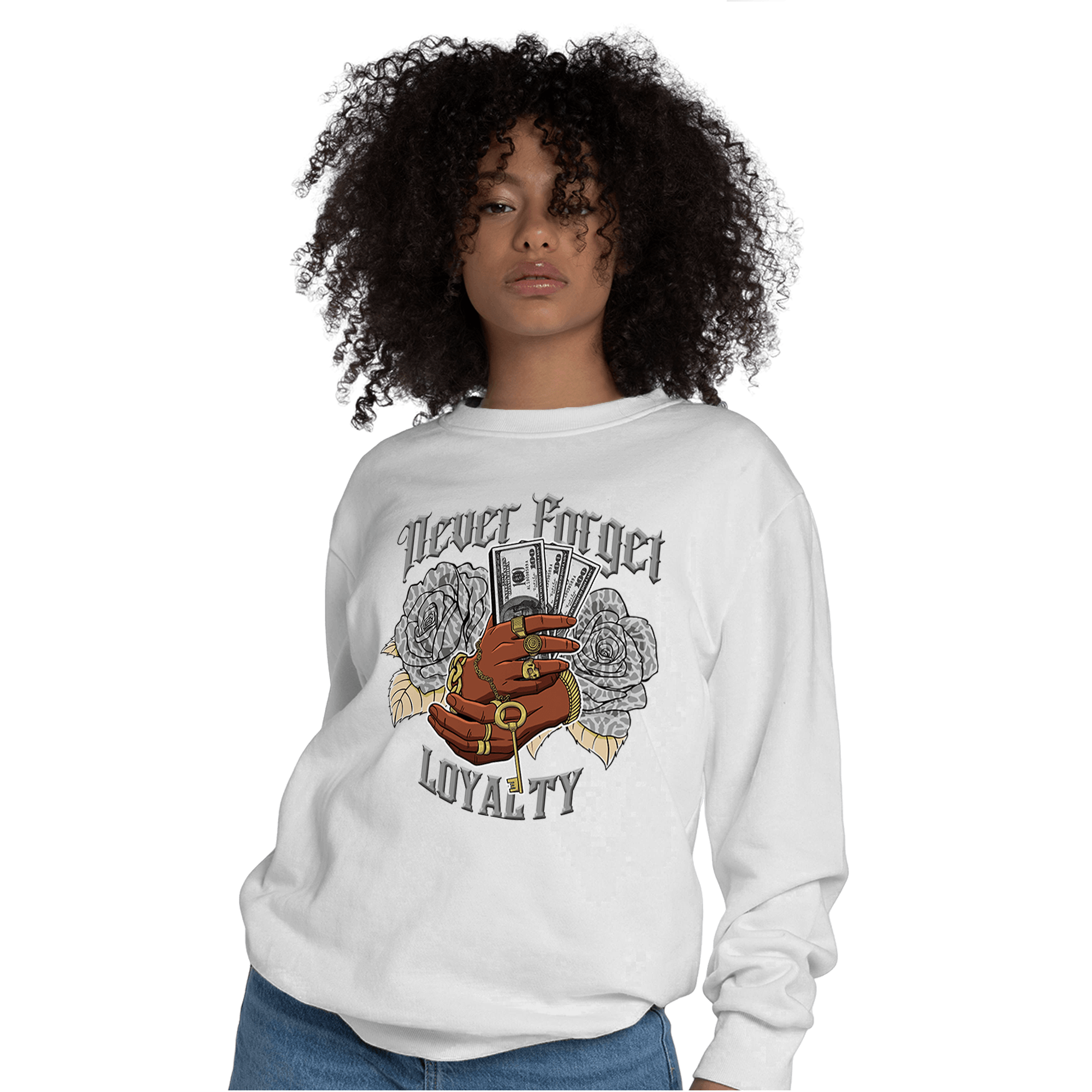 Craft Ivory 3s Sweatshirt Match Never Forget Loyalty - NastyJamz