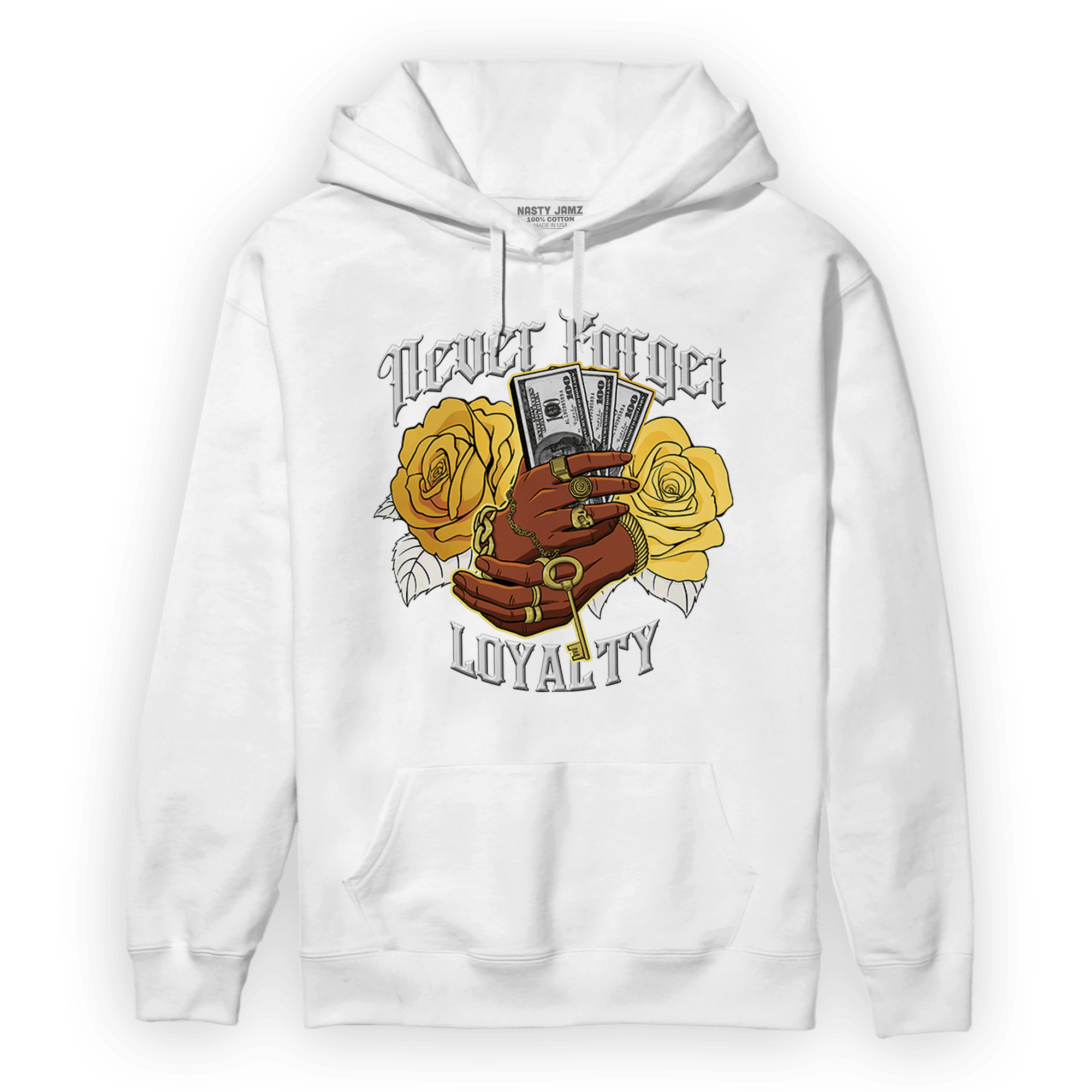Sail 4s Hoodie Match Never Forget Loyalty - NastyJamz