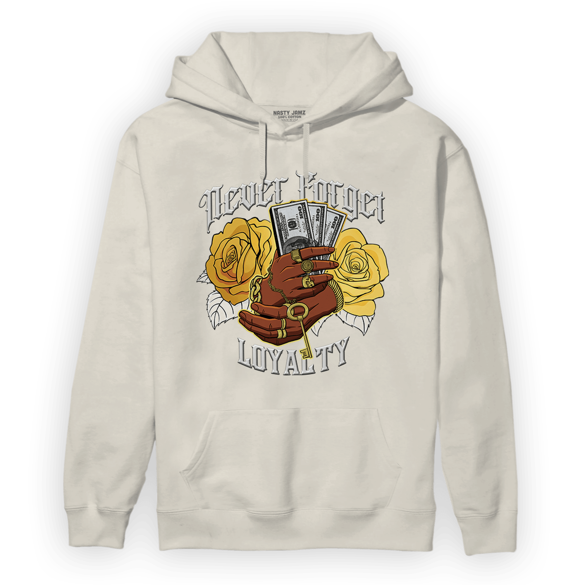 Sail 4s Hoodie Match Never Forget Loyalty - NastyJamz