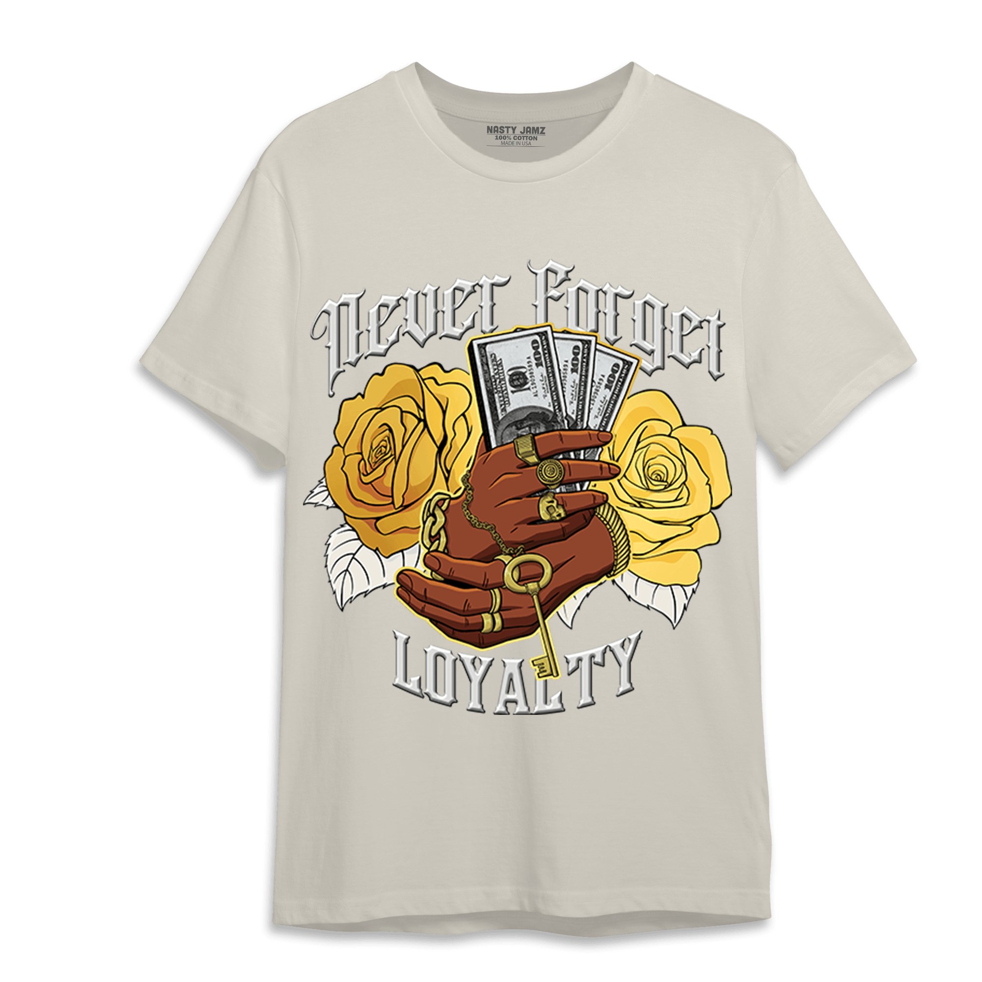 Sail 4s T Shirt Match Never Forget Loyalty - NastyJamz