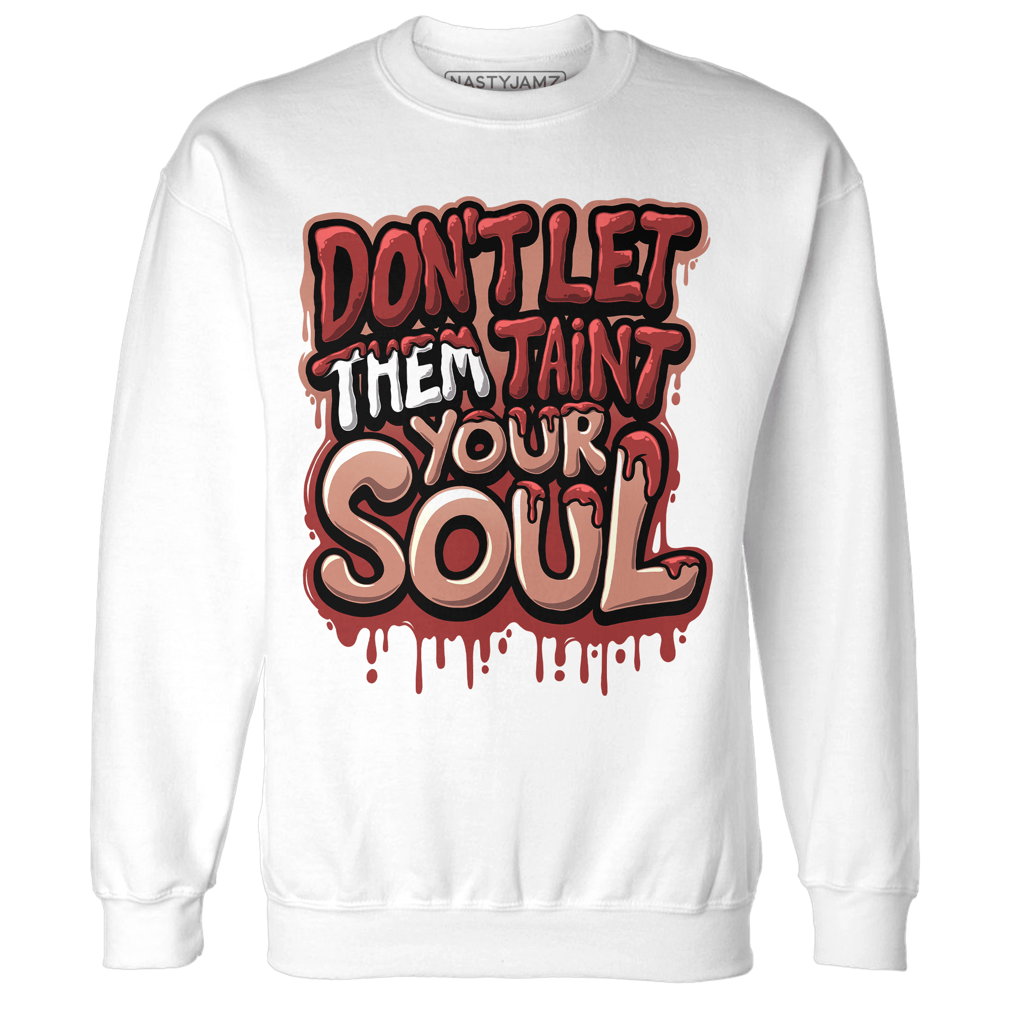 Dune Red 13s Sweatshirt Match Never Taint Your Soul - NastyJamz