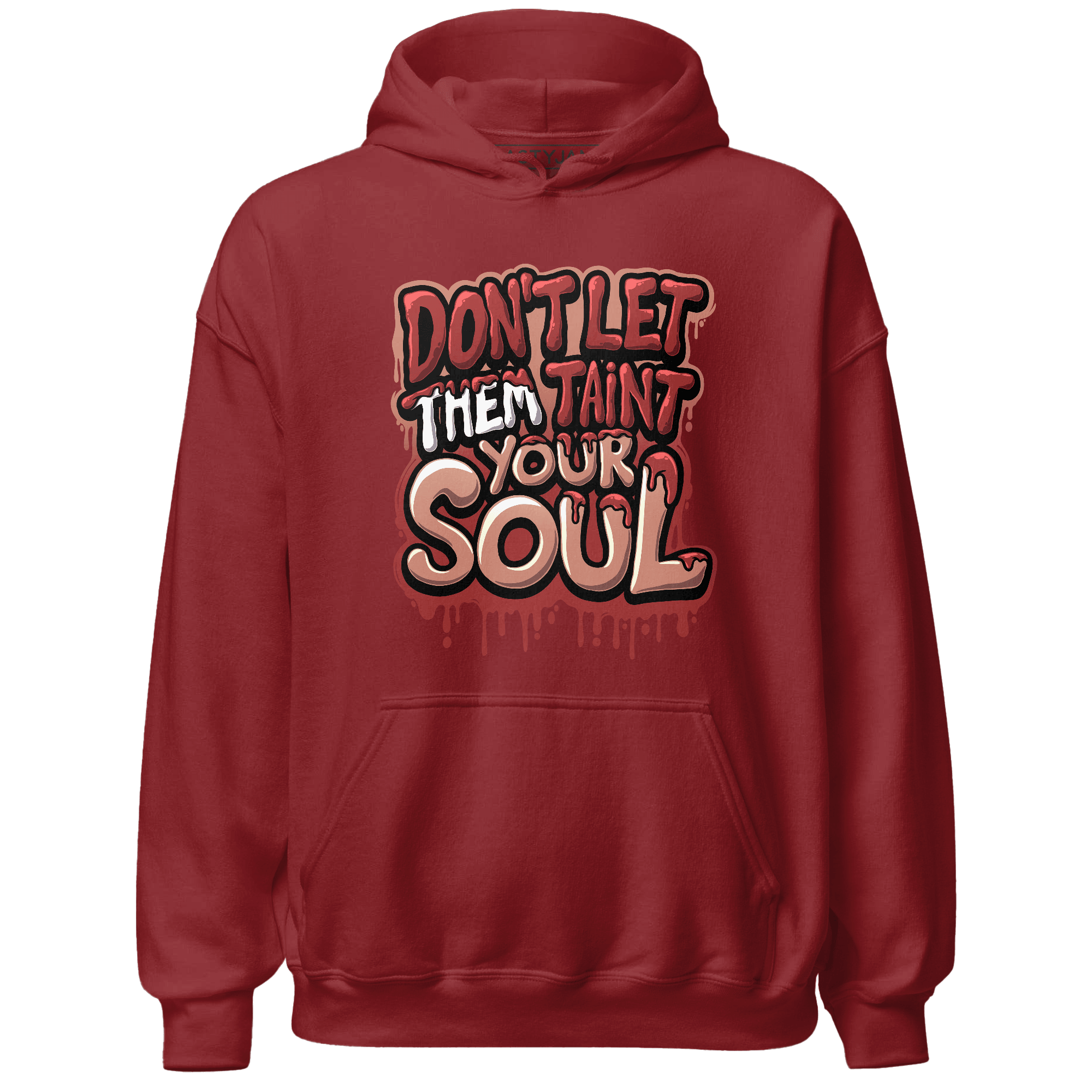 Dune Red 13s Hoodie Match Never Taint Your Soul - NastyJamz