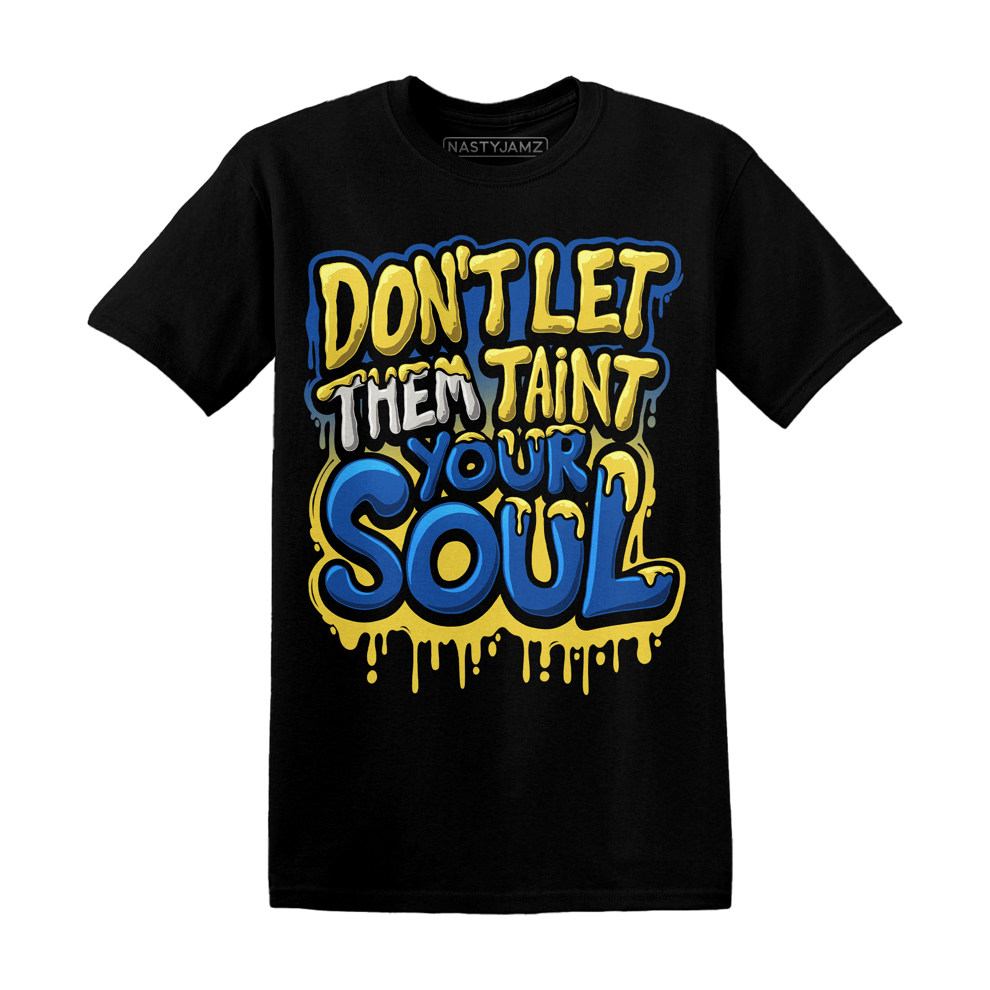 Low OG Canary TVSC 1s T Shirt Match Never Taint Your Soul - NastyJamz
