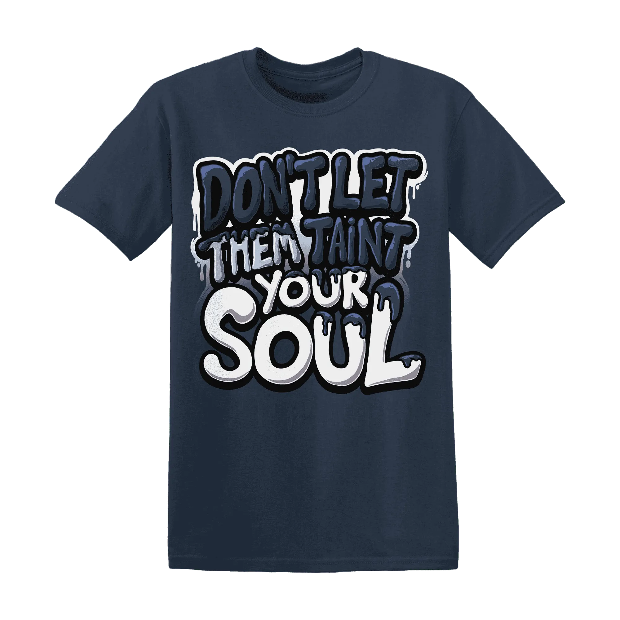 White-Navy-6s-T-Shirt-Match-Never-Taint-Your-Soul