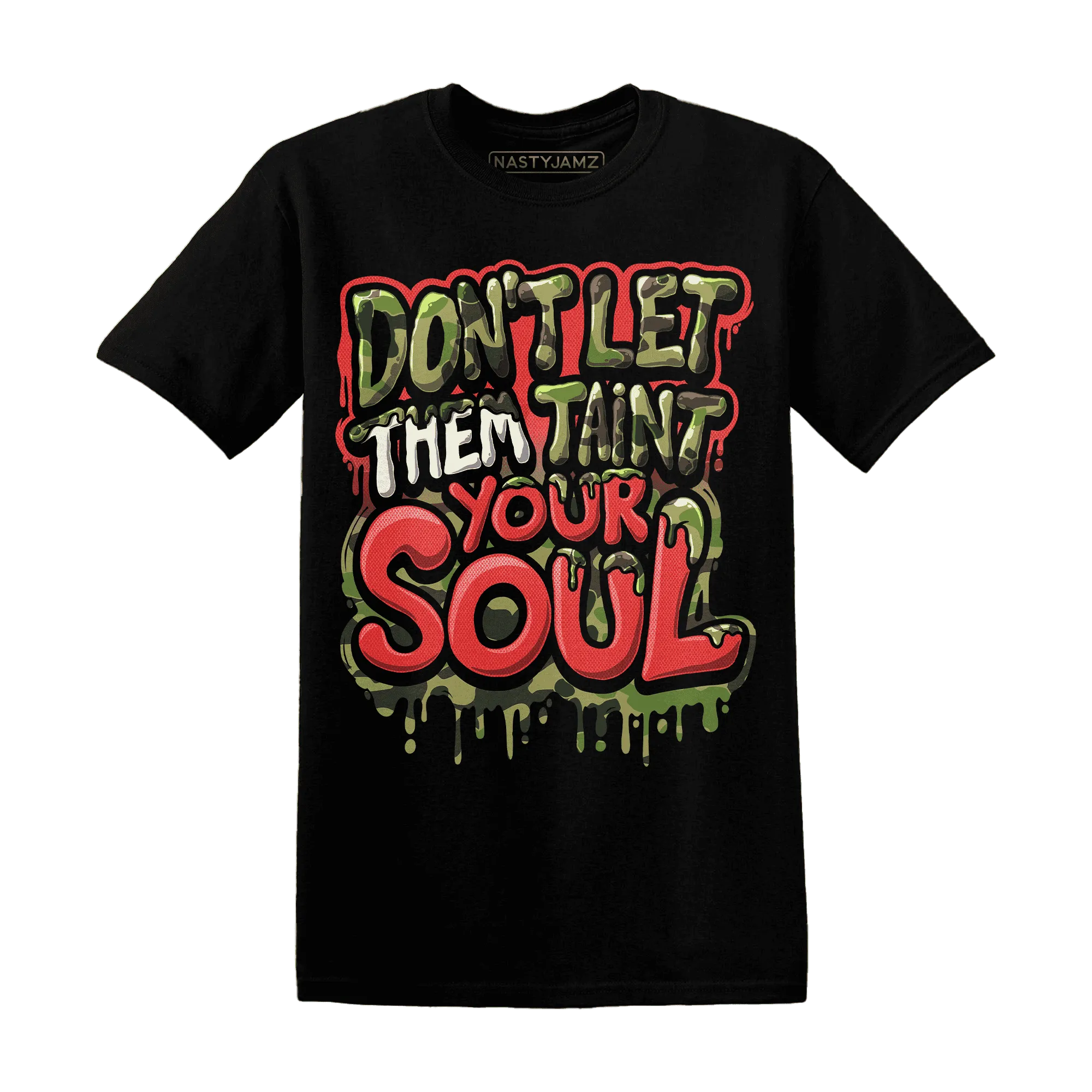 AM-90-Dark-Sage-Solar-Red-NastyJamz-T-Shirt-Match-Never-Taint-Your-Soul