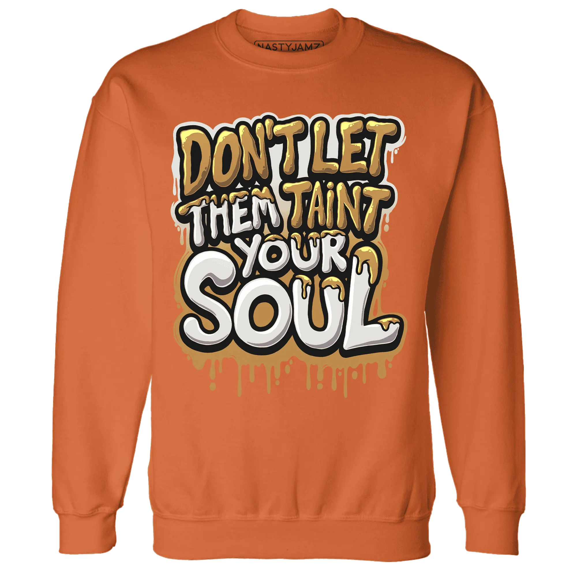 Dunk-Low-Retro-Wheat-Orange-NastyJamz-Sweatshirt-Match-Never-Taint-Your-Soul