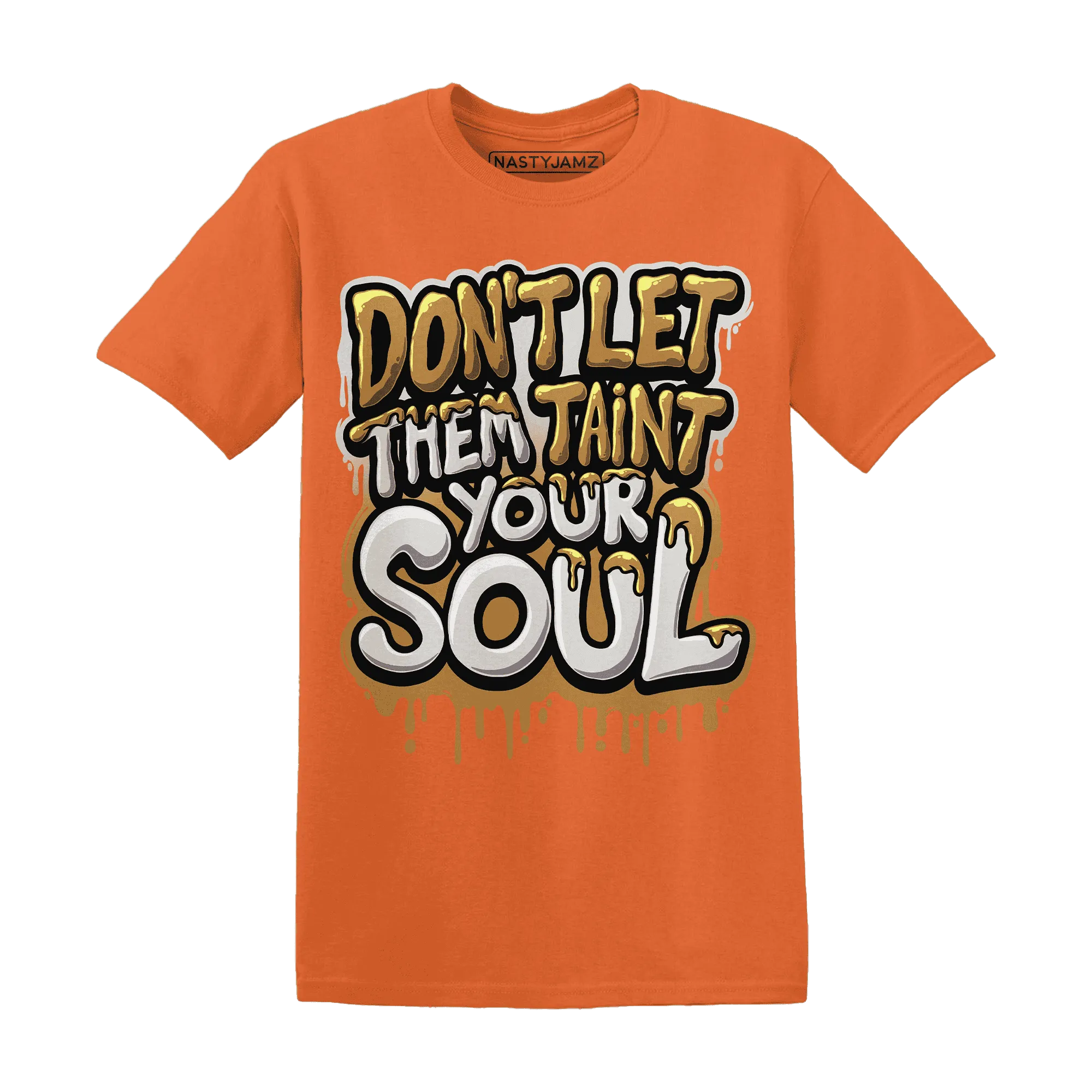 Dunk-Low-Retro-Wheat-Orange-NastyJamz-T-Shirt-Match-Never-Taint-Your-Soul