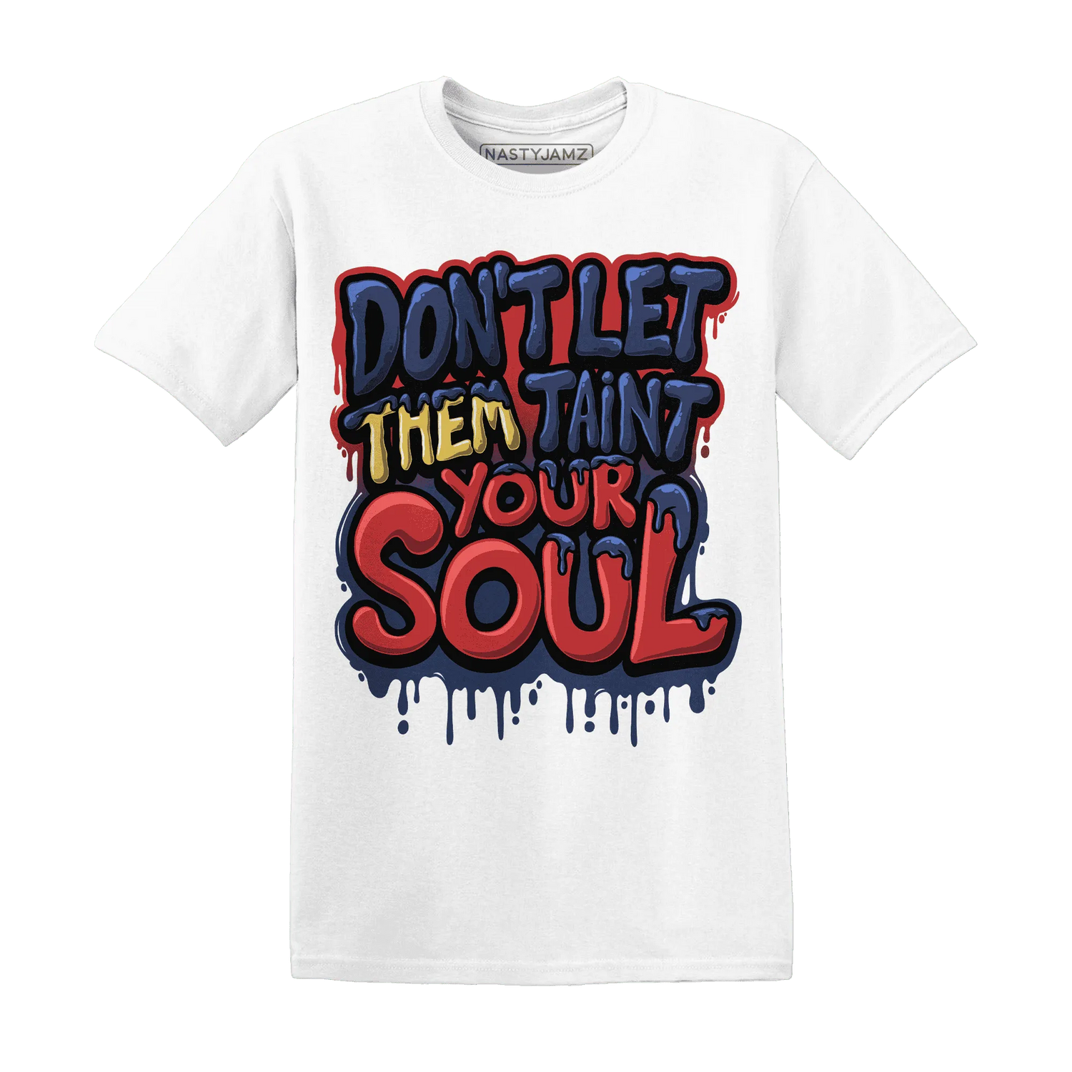 VaporMax-Air-Plus-Midnight-Navy-Gold-Black-NastyJamz-T-Shirt-Match-Never-Taint-Your-Soul