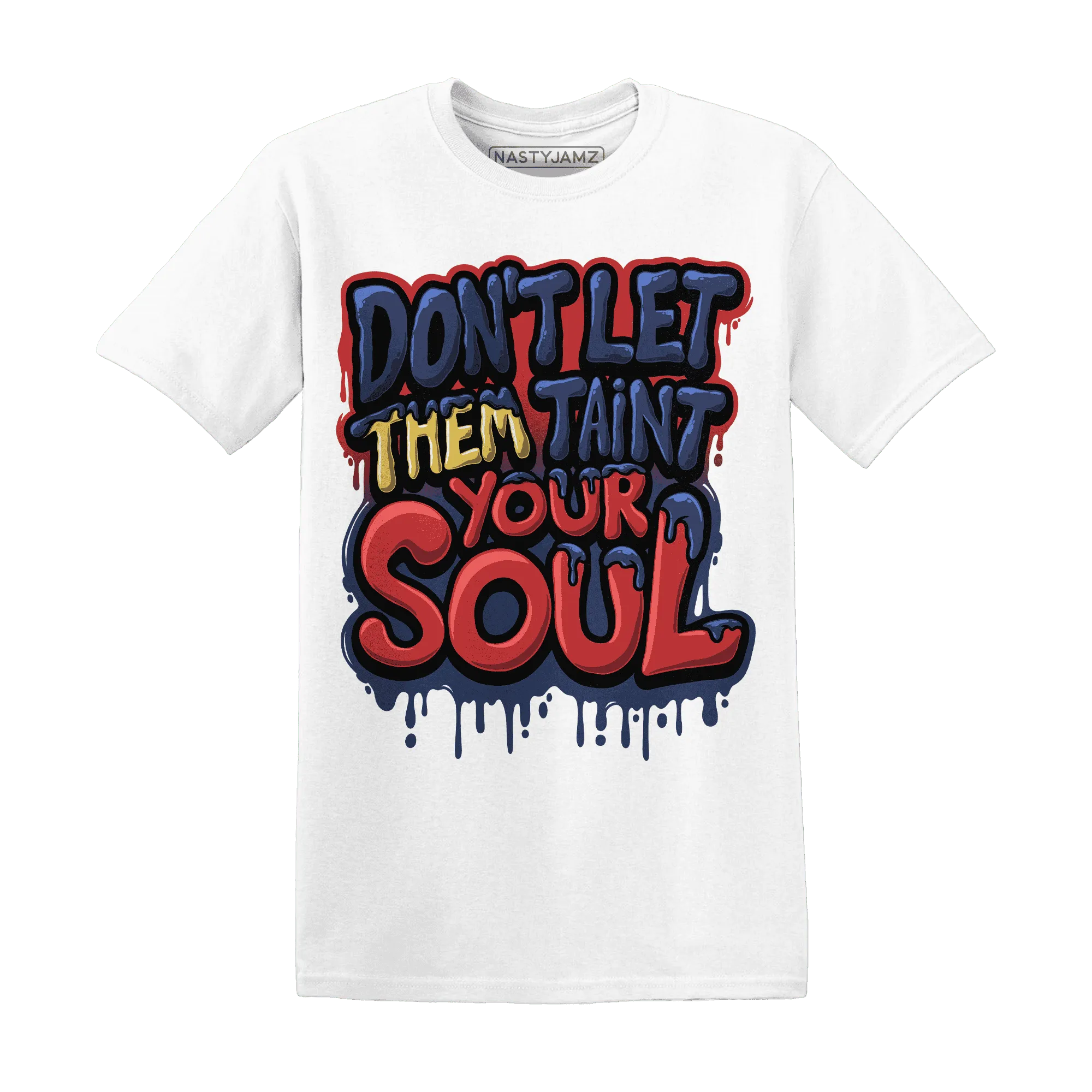 VaporMax-Air-Plus-Midnight-Navy-Gold-Black-NastyJamz-T-Shirt-Match-Never-Taint-Your-Soul