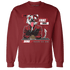 Retro Red Taxi 12s Sweatshirt Match News Presenter BER - NastyJamz