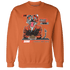 Georgia Peach 3s Sweatshirt Match News Presenter BER - NastyJamz
