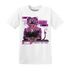 GS Hyper Violet 4s T Shirt Match News Presenter BER - NastyJamz