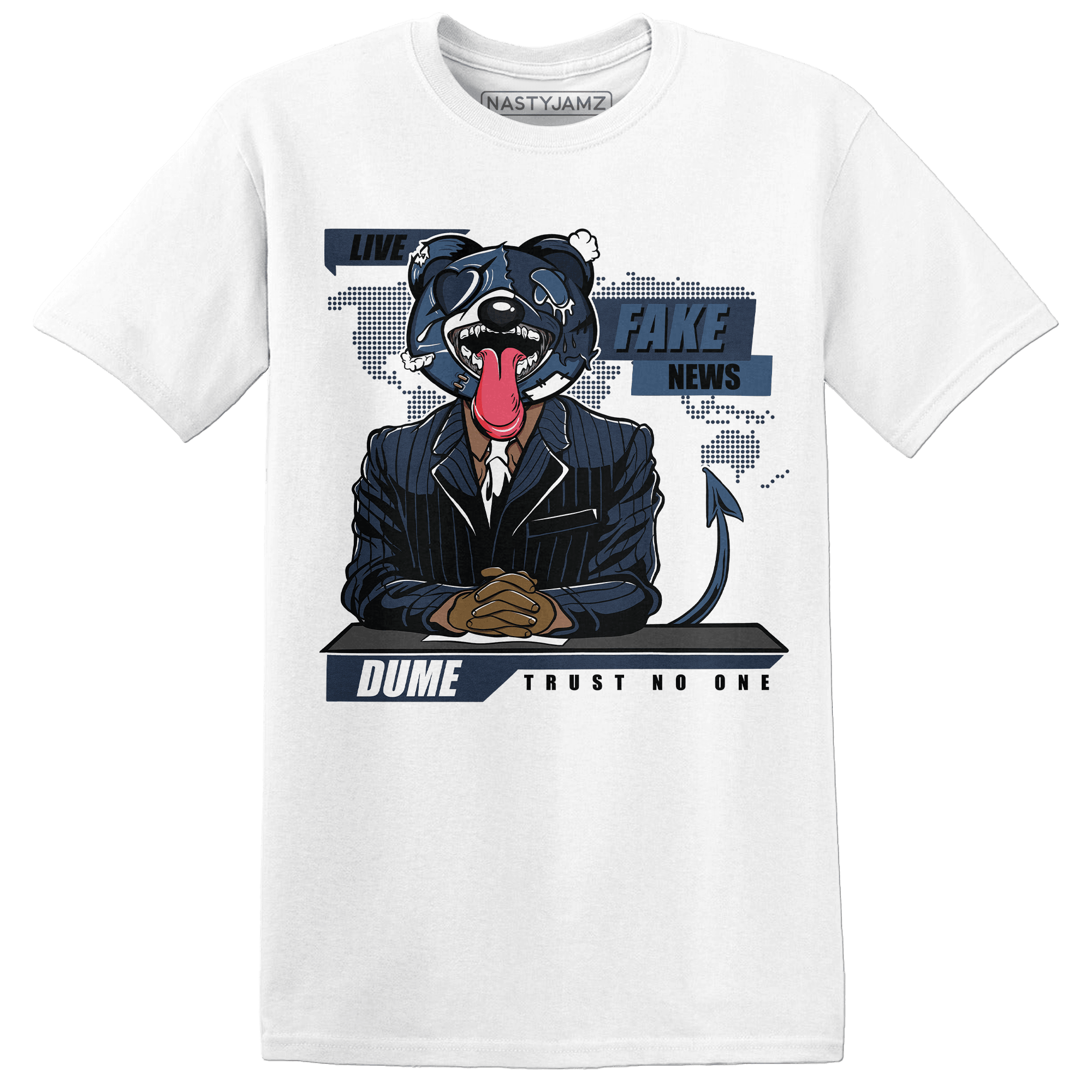 AM 1 86 Jackie Robinson T Shirt Match News Presenter BER - NastyJamz