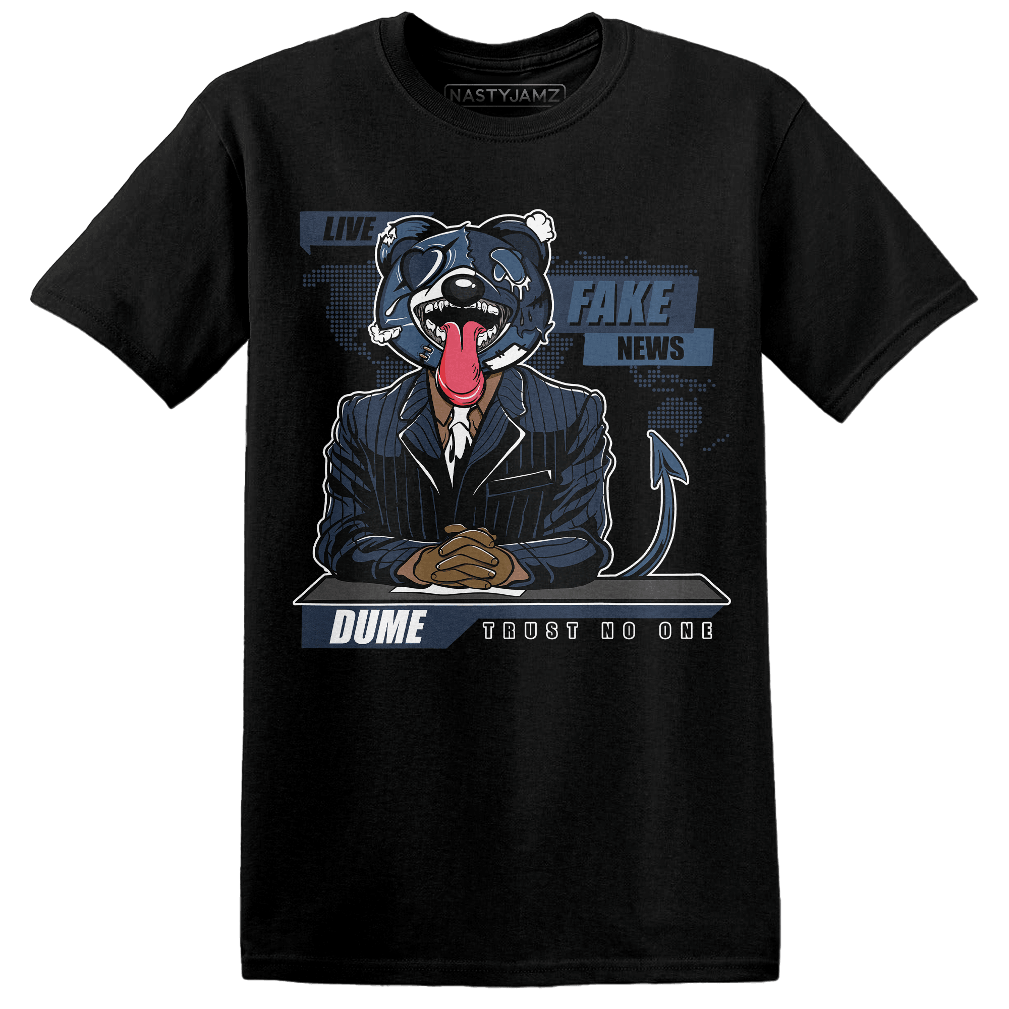 AM 1 86 Jackie Robinson T Shirt Match News Presenter BER - NastyJamz