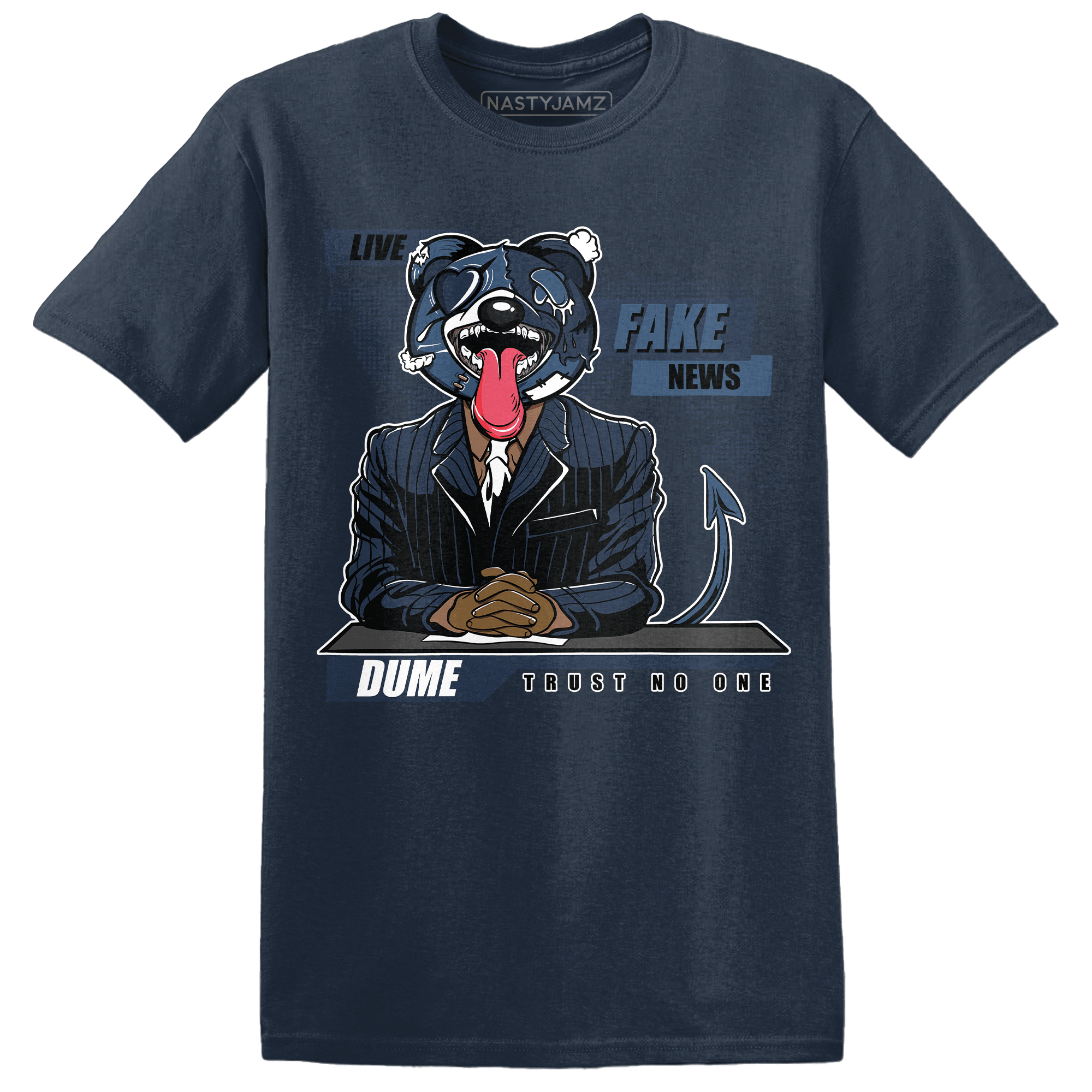 AM 1 86 Jackie Robinson T Shirt Match News Presenter BER - NastyJamz