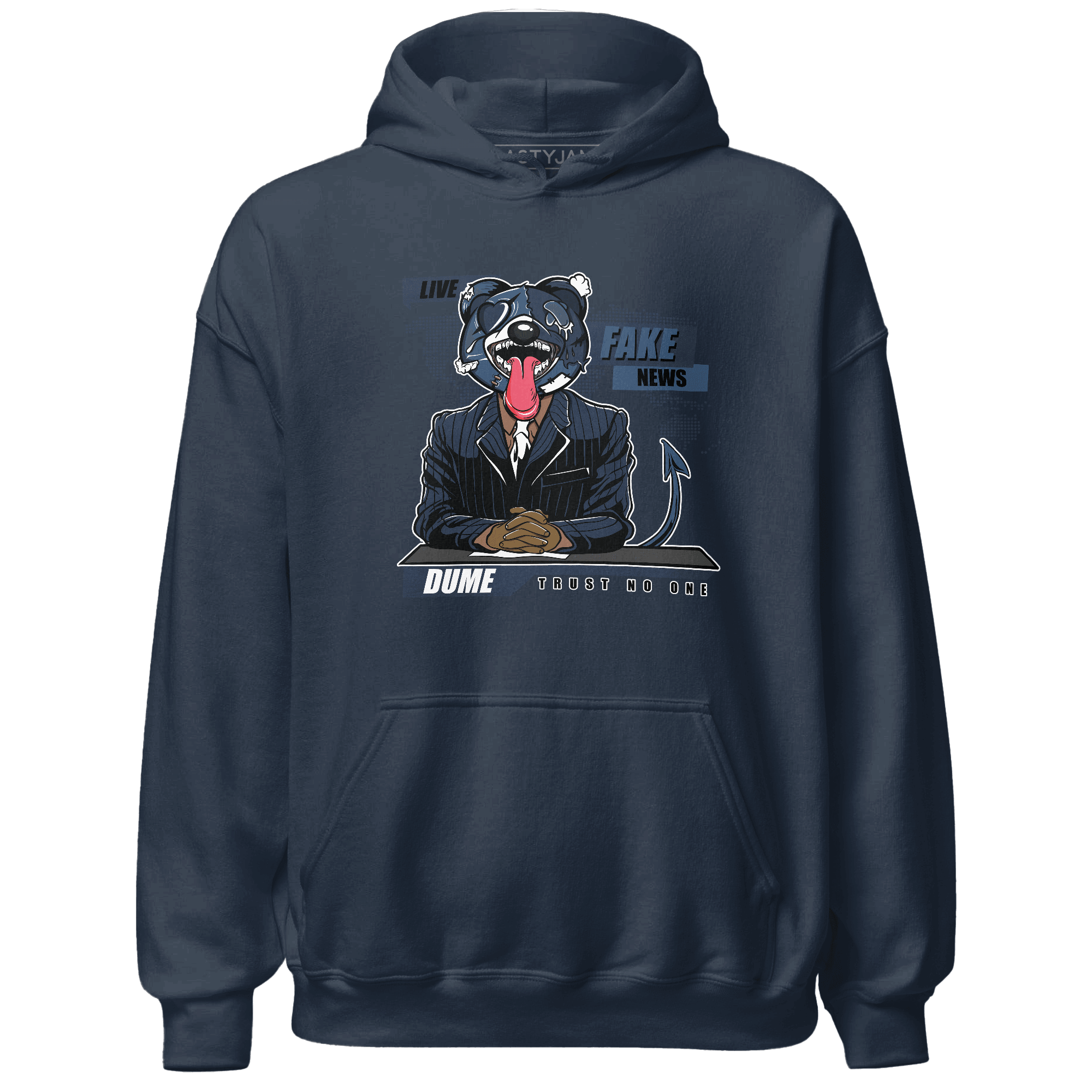 AM 1 86 Jackie Robinson Hoodie Match News Presenter BER - NastyJamz