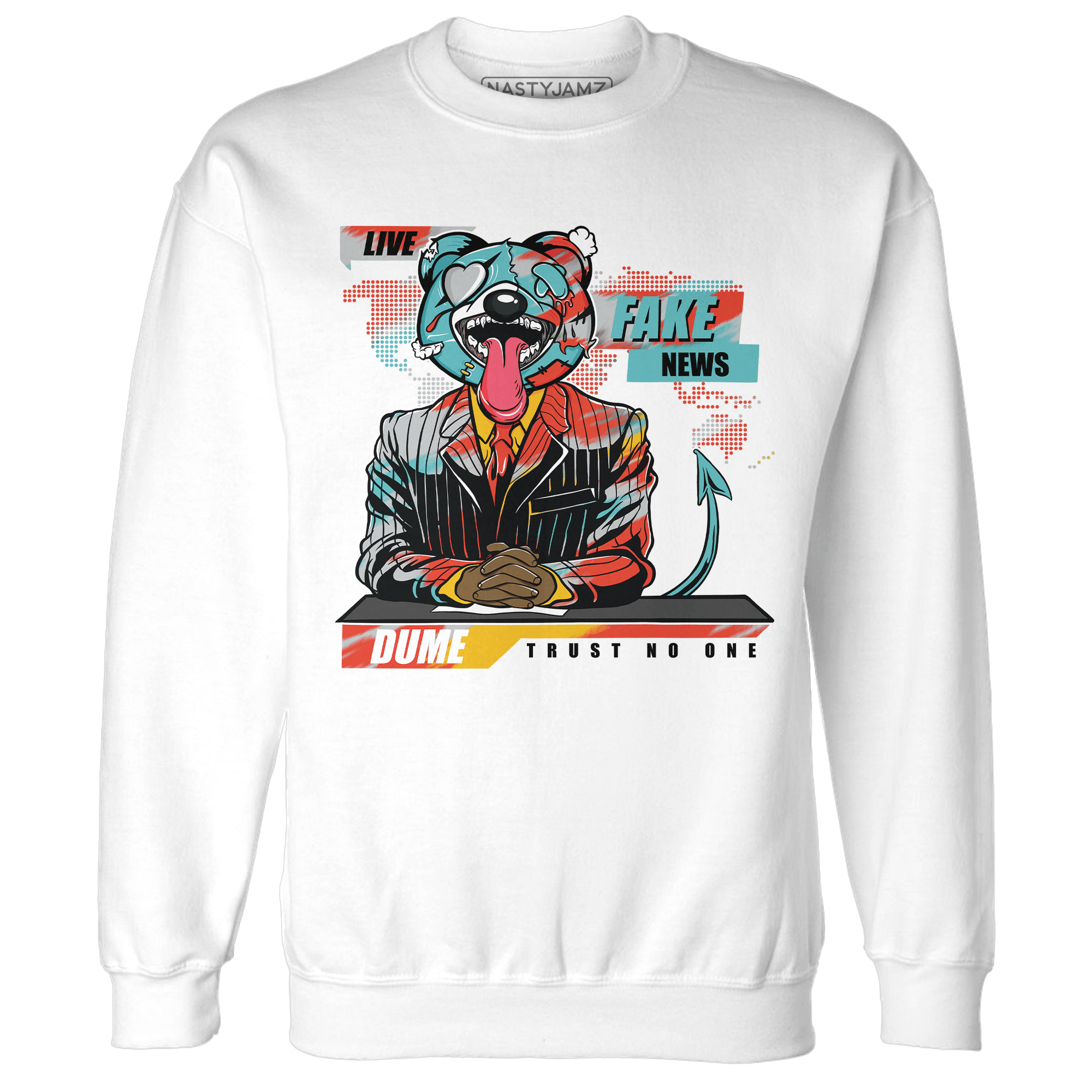 KB 8 Protro Venice Beach Sweatshirt Match News Presenter BER - NastyJamz