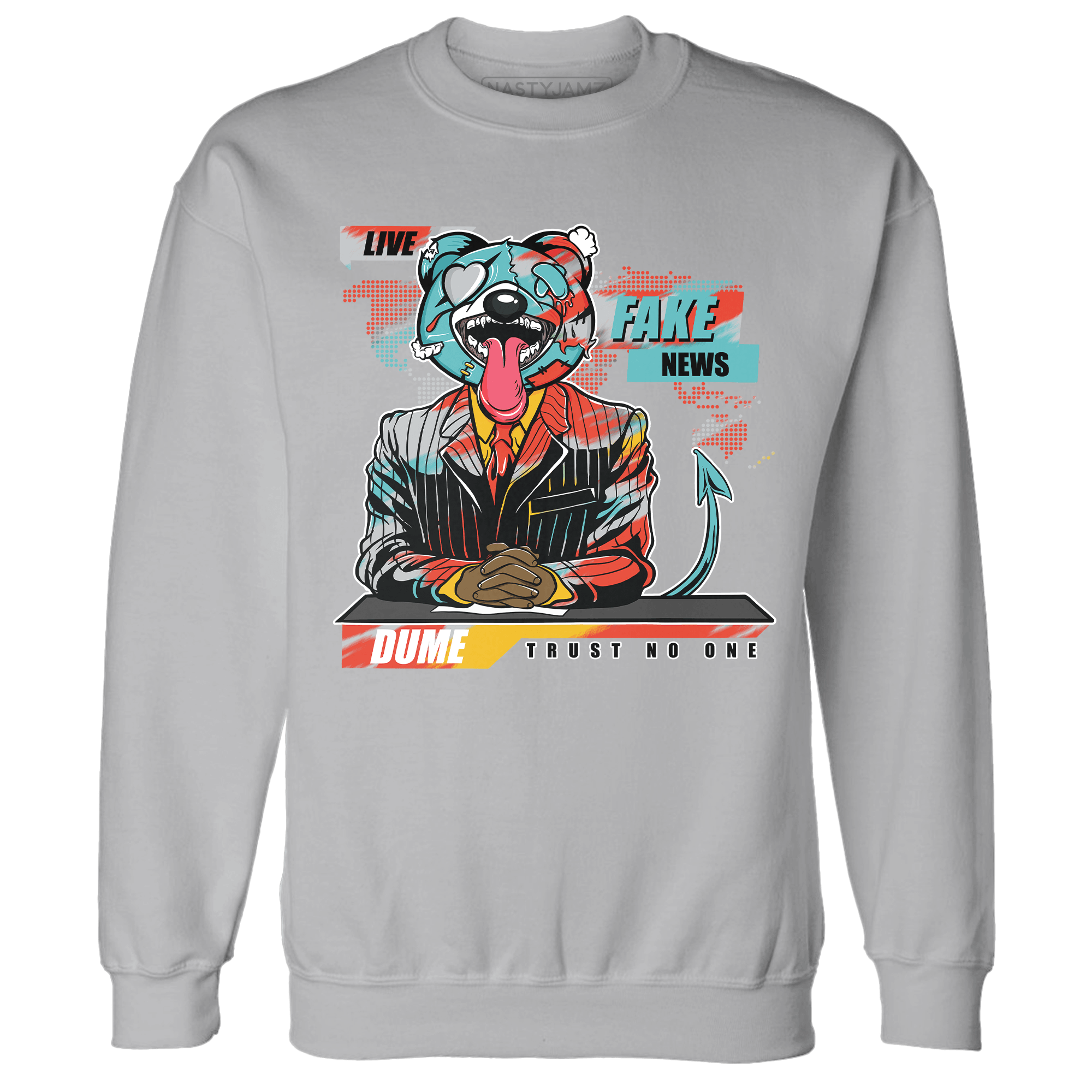 KB 8 Protro Venice Beach Sweatshirt Match News Presenter BER - NastyJamz