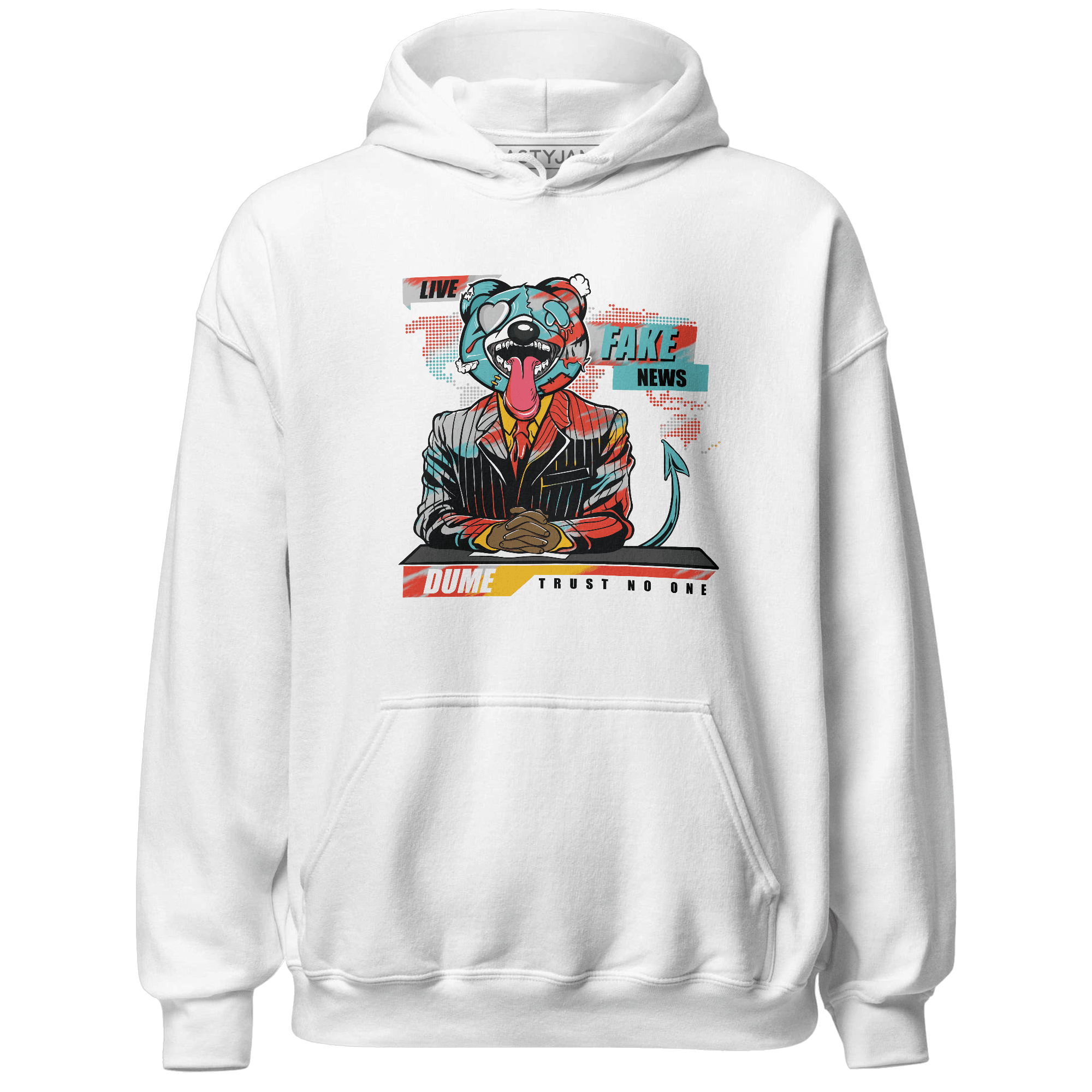 KB 8 Protro Venice Beach Hoodie Match News Presenter BER - NastyJamz