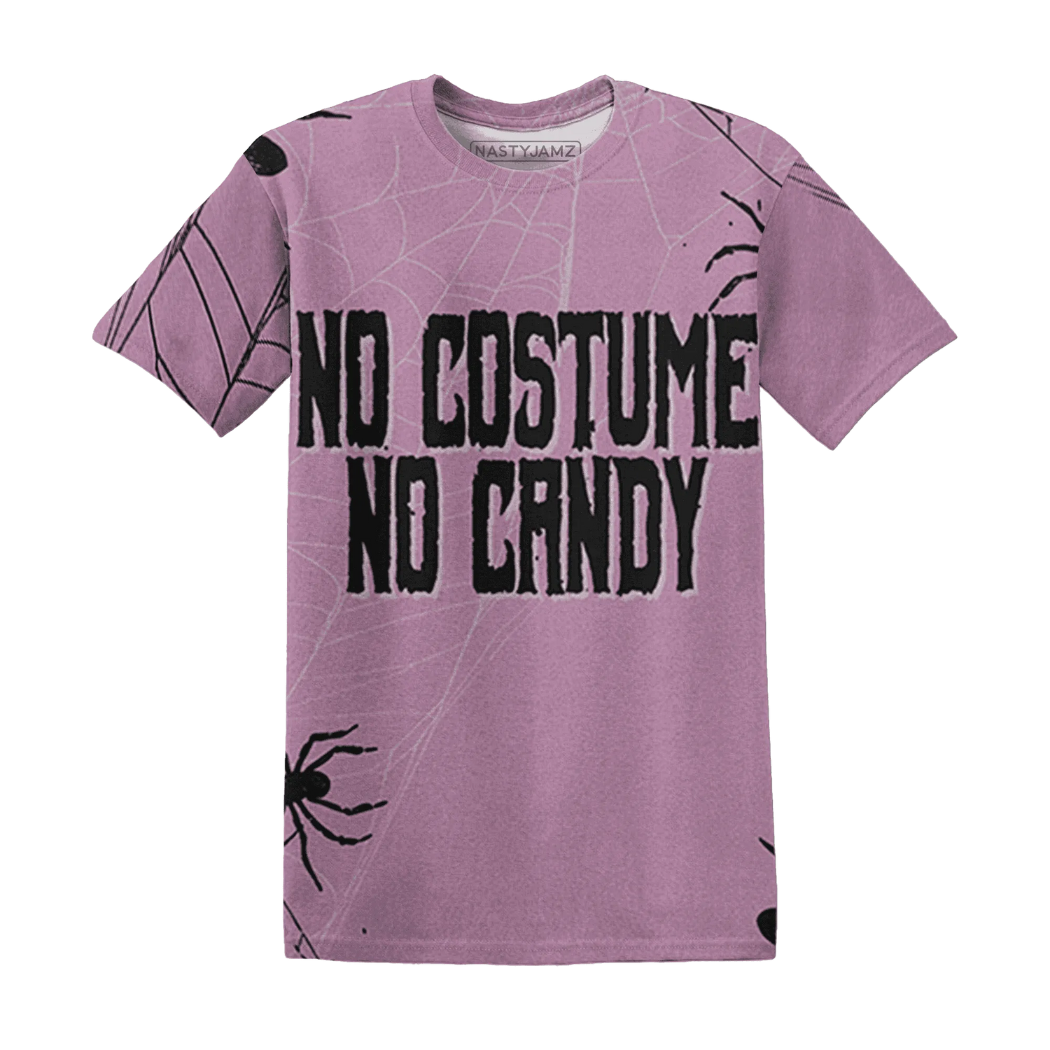 Orchid-Neutral-Grey-Black-White-4s-NastyJamz-T-Shirt-Match-No-Costume-No-Candy-3D