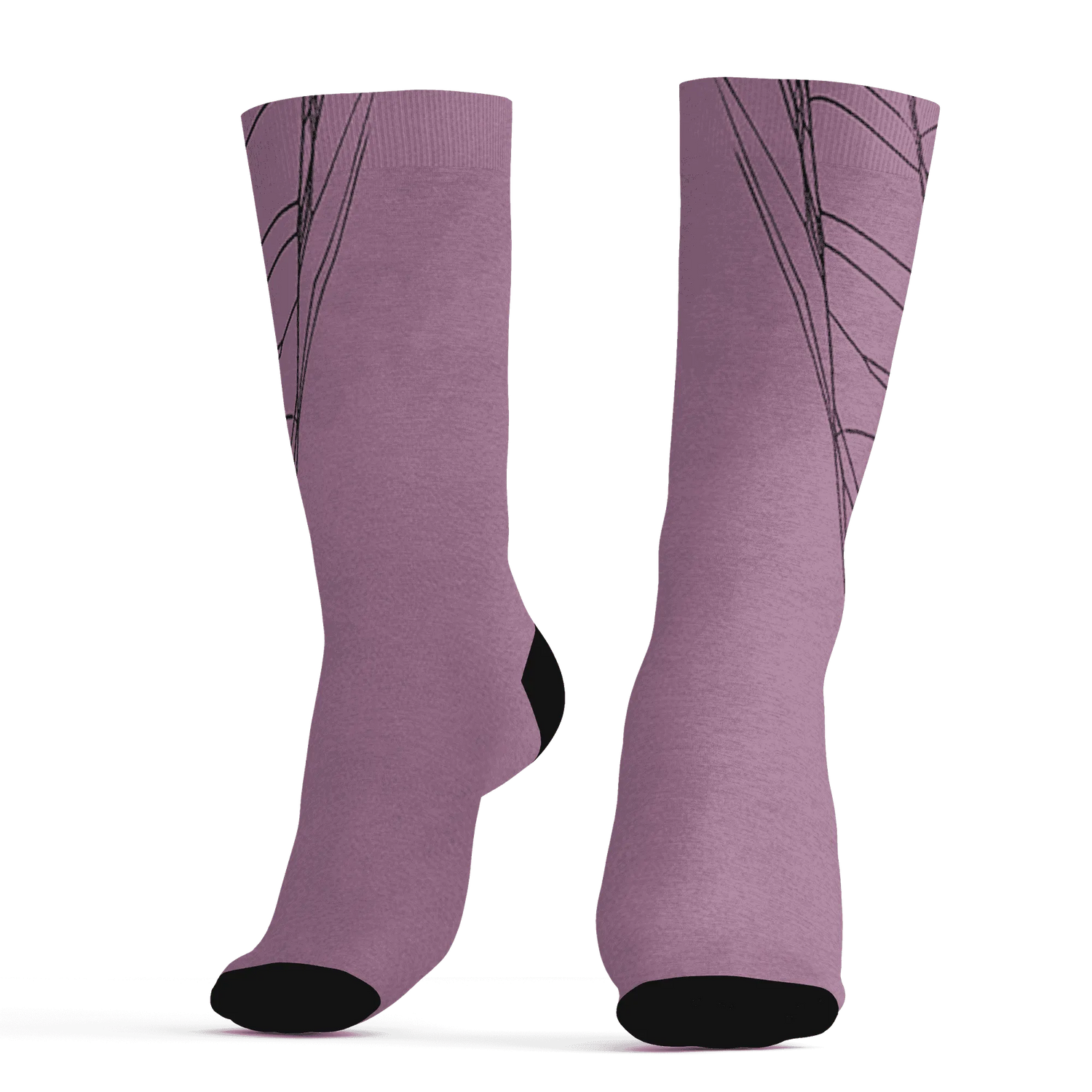 Orchid-Neutral-Grey-Black-White-4s-NastyJamz-Socks-Match-No-Costume-No-Candy-3D