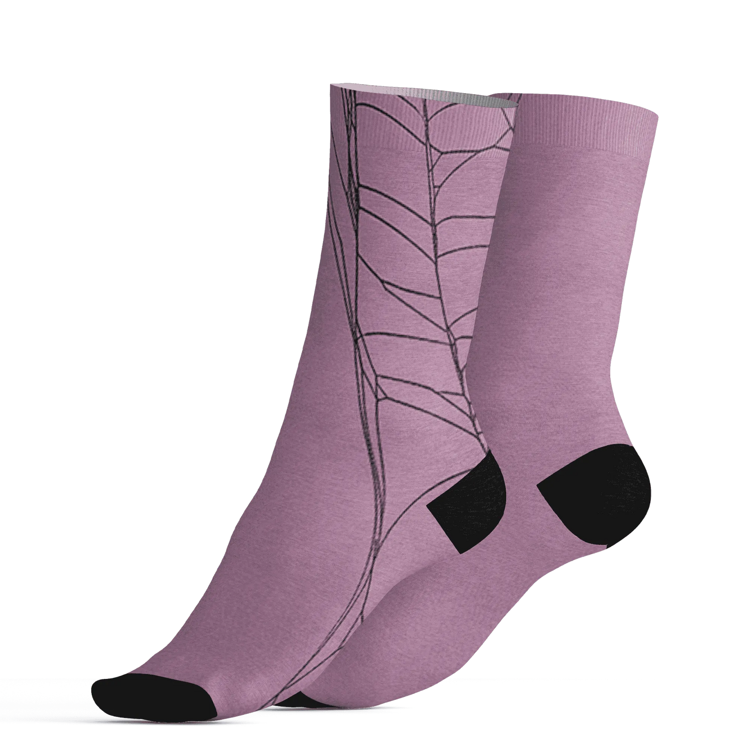 Orchid-Neutral-Grey-Black-White-4s-NastyJamz-Socks-Match-No-Costume-No-Candy-3D