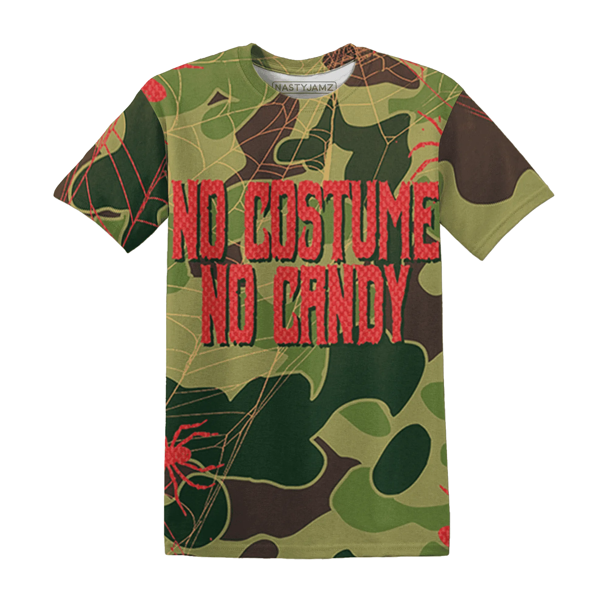 AM-90-Dark-Sage-Solar-Red-NastyJamz-T-Shirt-Match-No-Costume-No-Candy-3D