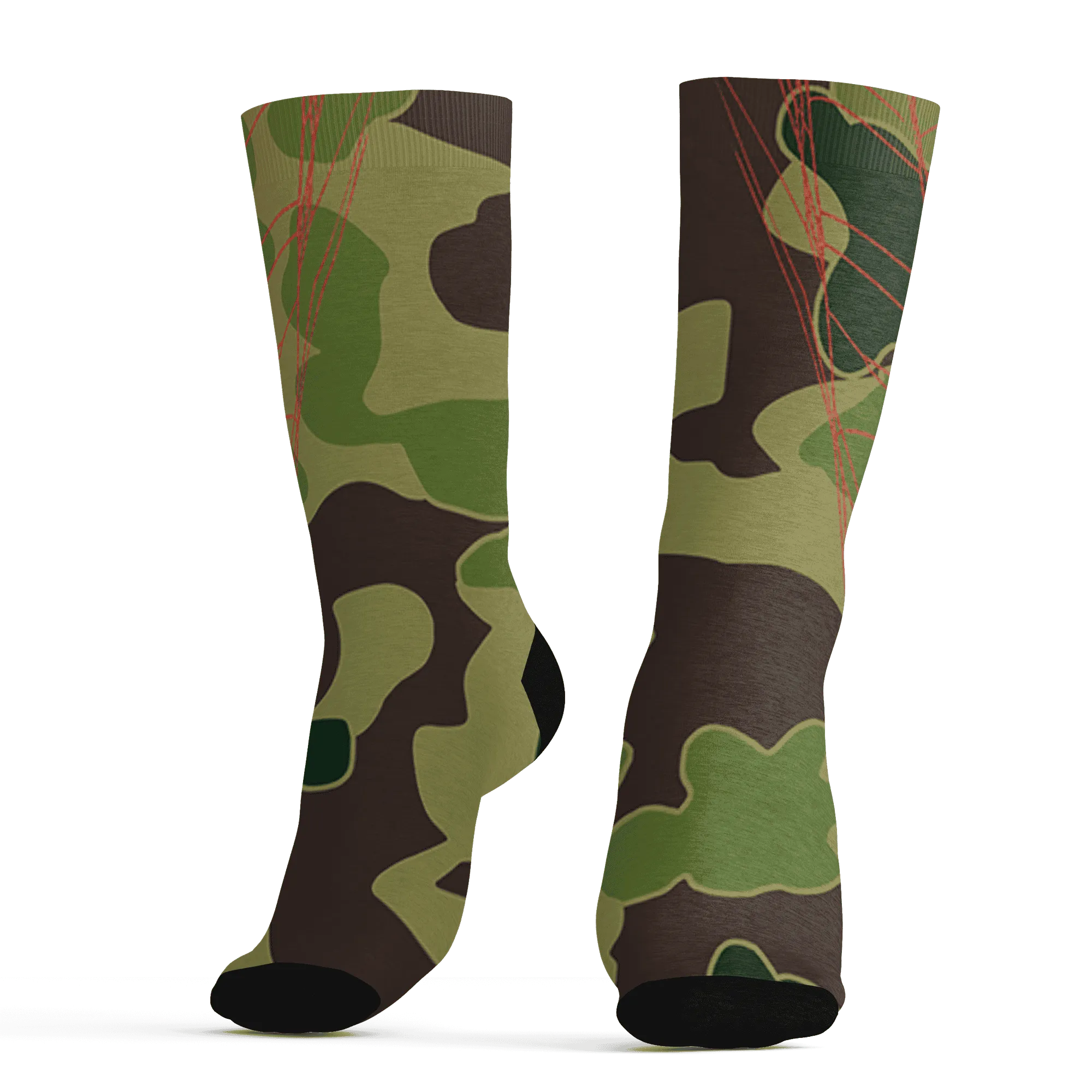 AM-90-Dark-Sage-Solar-Red-NastyJamz-Socks-Match-No-Costume-No-Candy-3D
