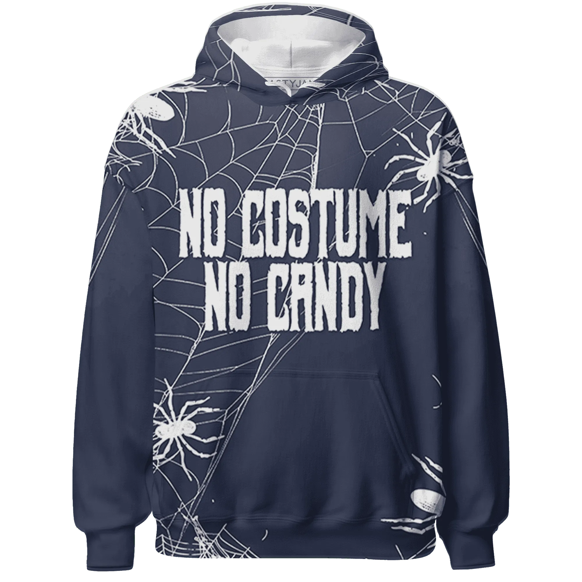VaporMax-Plus-Midnight-Navy-White-Metallic-Silver-NastyJamz-Hoodie-Match-No-Costume-No-Candy-3D