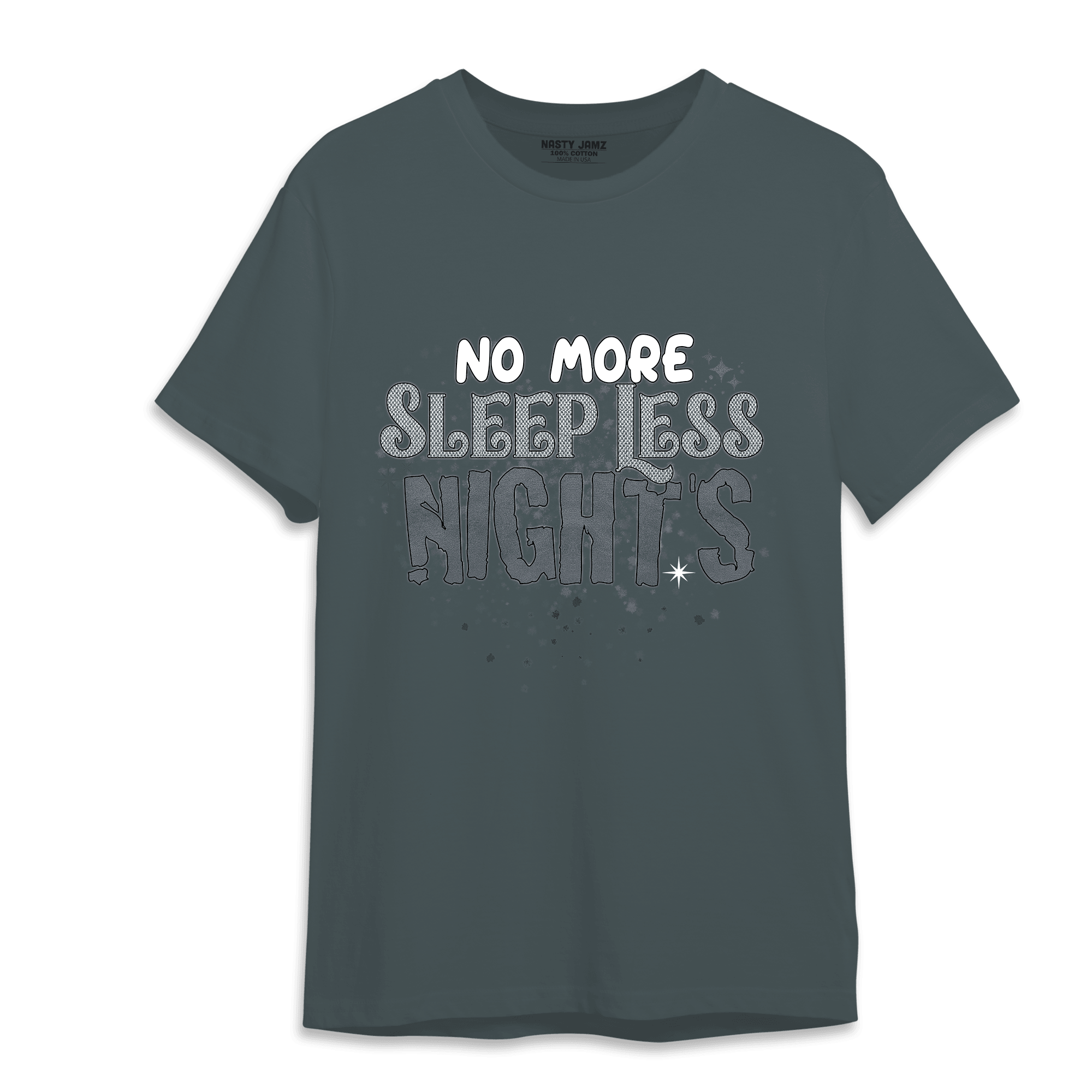 Air Max 90 Iron Grey T Shirt Match No More Sleep - NastyJamz