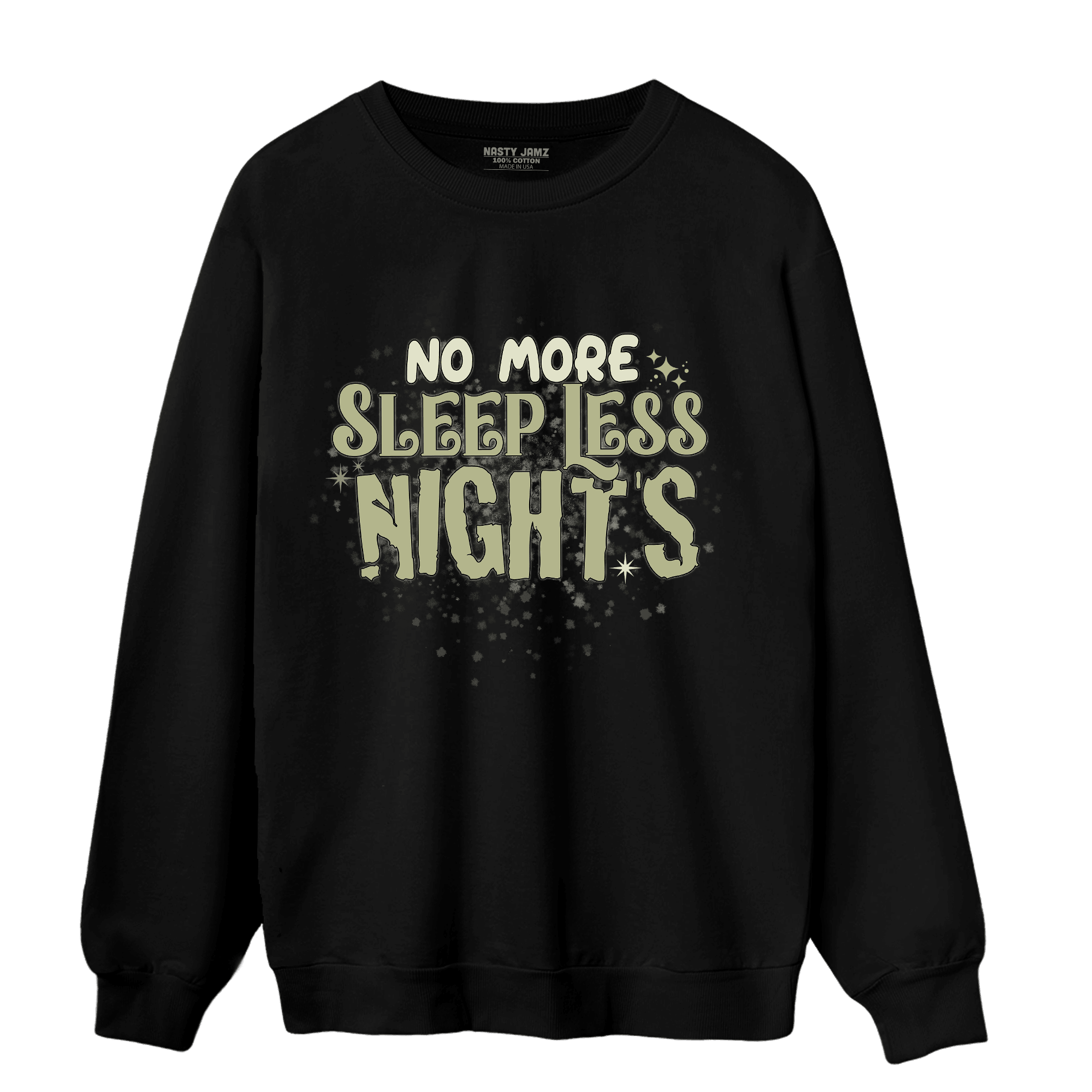 Yeezy Slide Resin Sweatshirt Match No More Sleep - NastyJamz