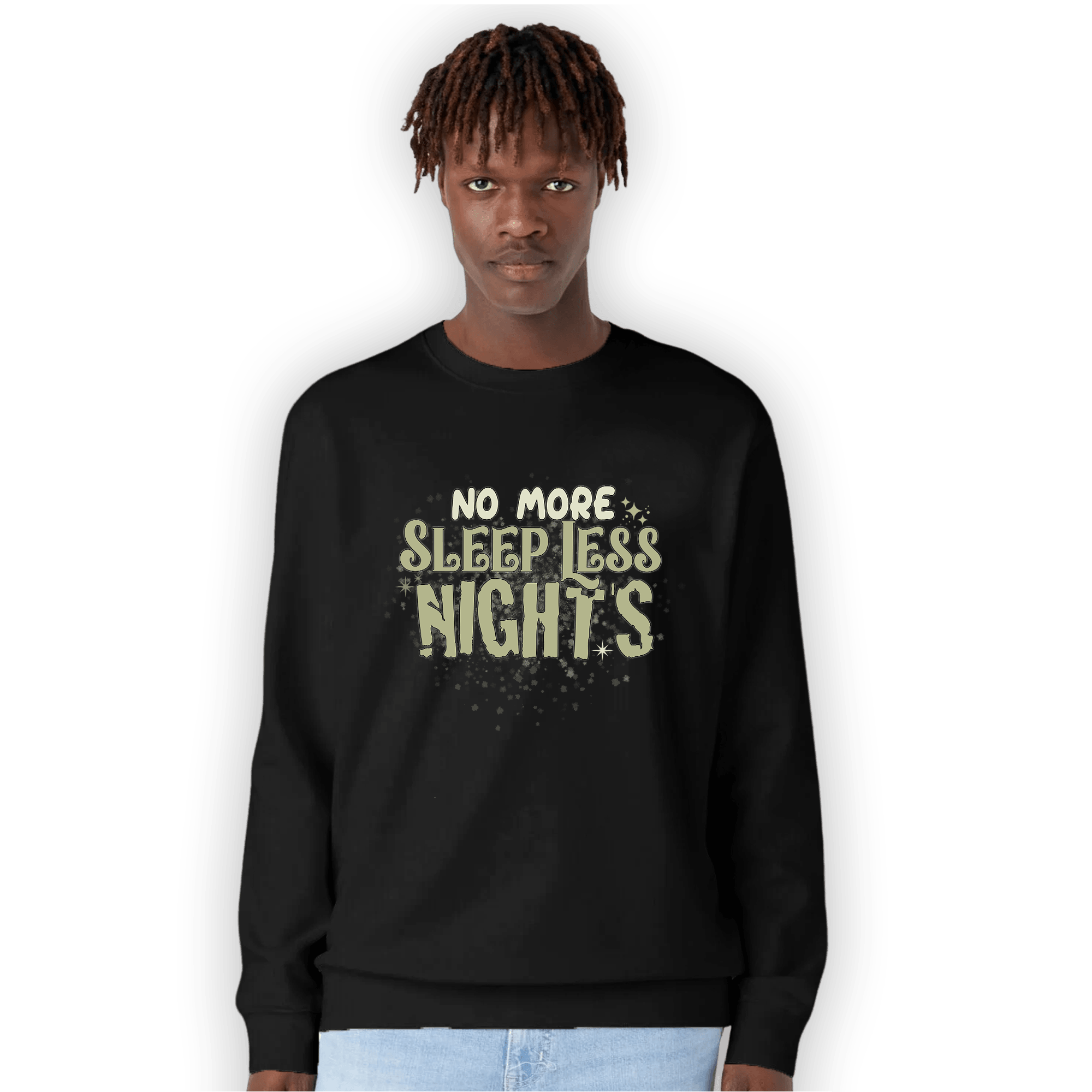 Yeezy Slide Resin Sweatshirt Match No More Sleep - NastyJamz