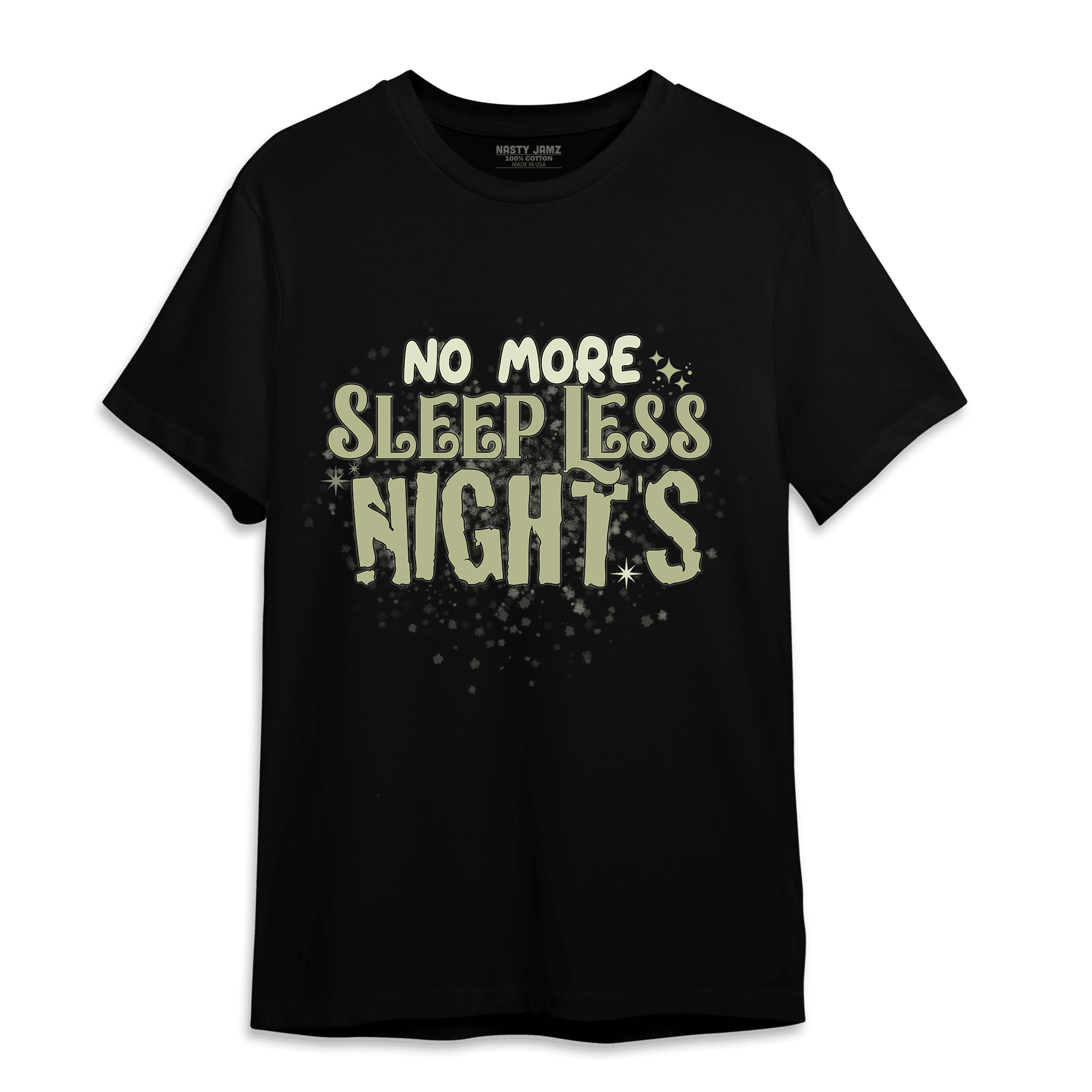 Yeezy Slide Resin T Shirt Match No More Sleep - NastyJamz