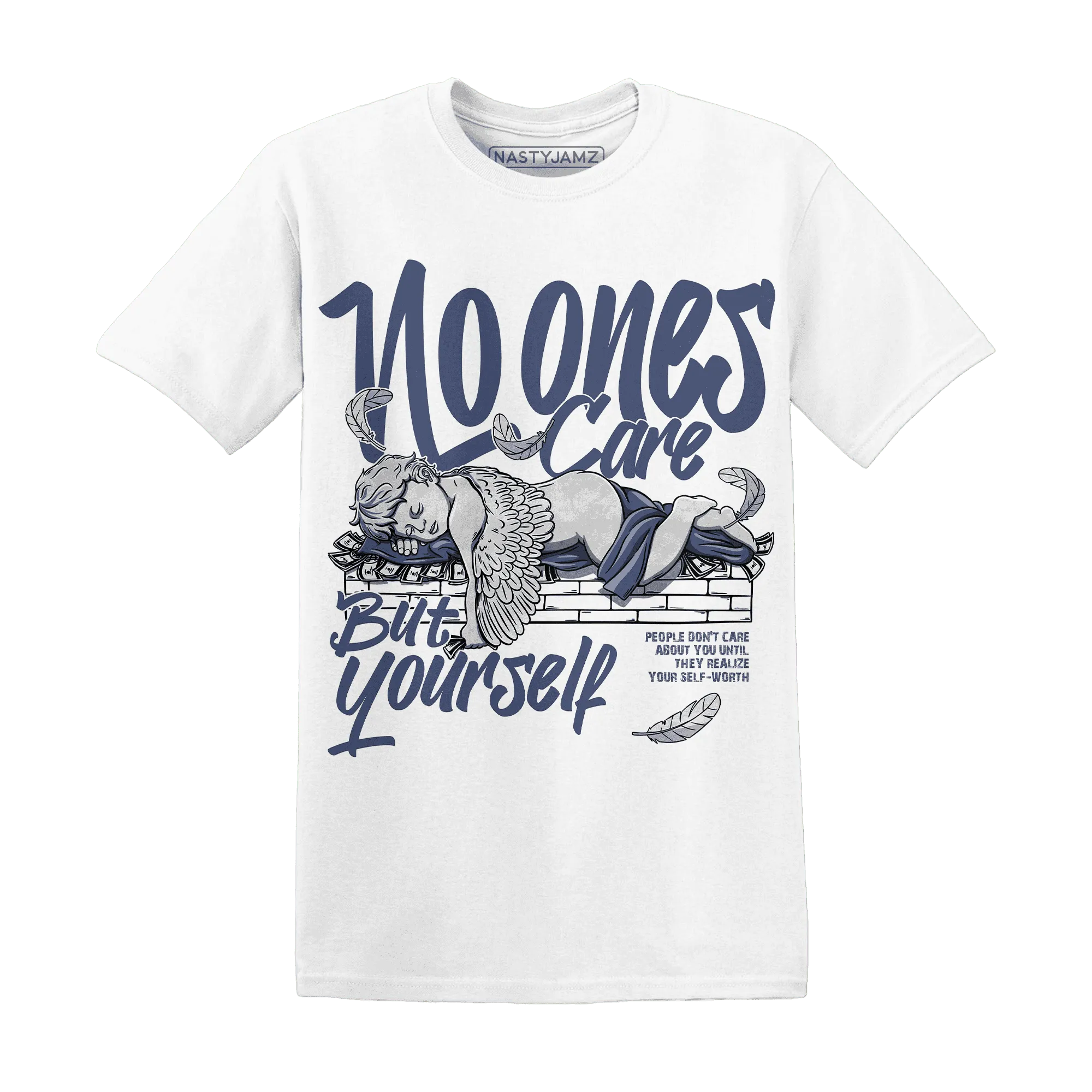Low-Diffused-Blue-11s-T-Shirt-Match-No-Ones-Care