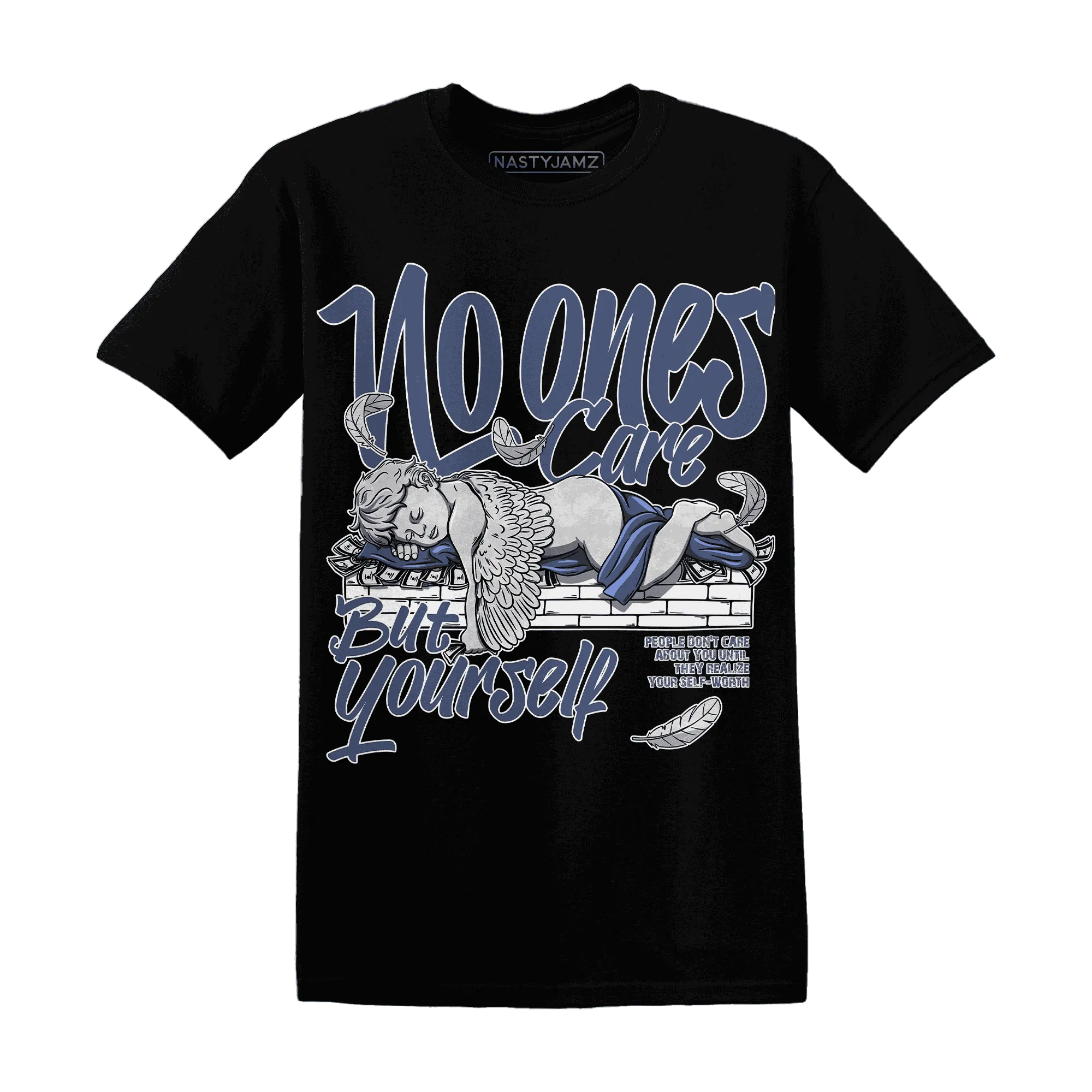 Low-Diffused-Blue-11s-T-Shirt-Match-No-Ones-Care